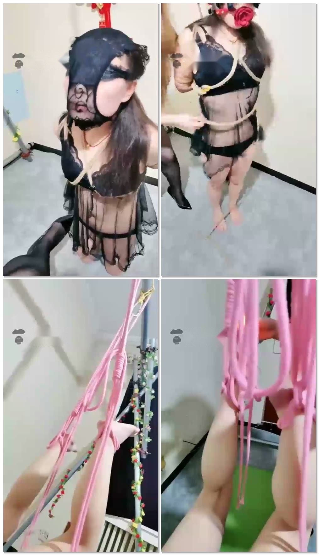 【梦幻大大】偷人的母狗被主人吊绑惩罚【46分钟】