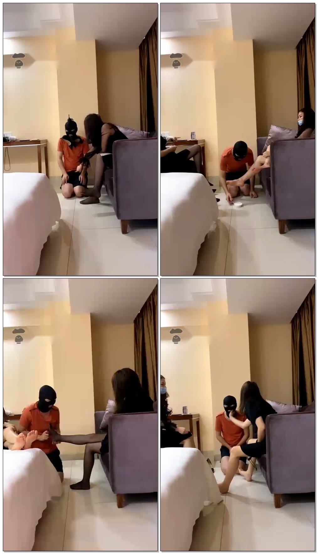 【番番奶奶S&甜心姥姥s】双主S调教酒店服务生【40分钟】