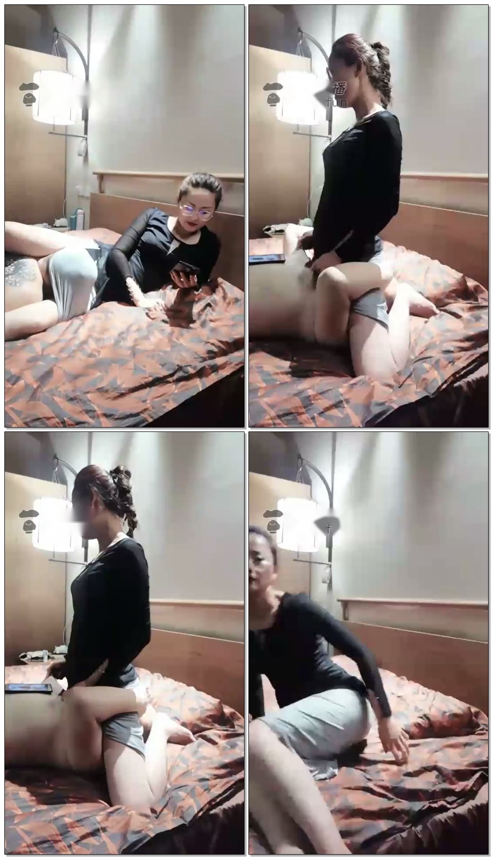 【女王菲主】坐脸舌头顶菊花【33分钟】