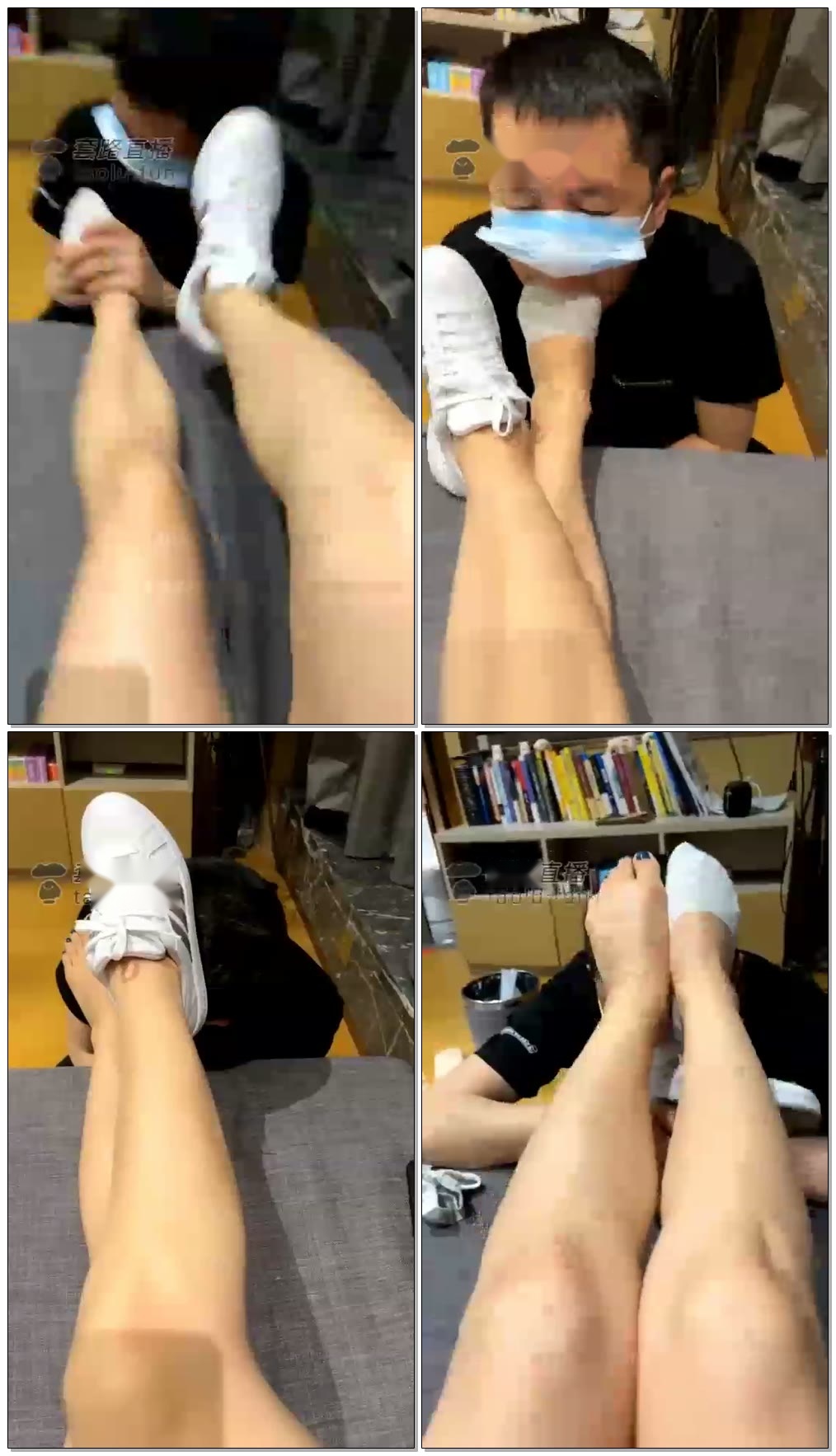 【艾昕S】调教贱狗舔脚享受【31分钟】