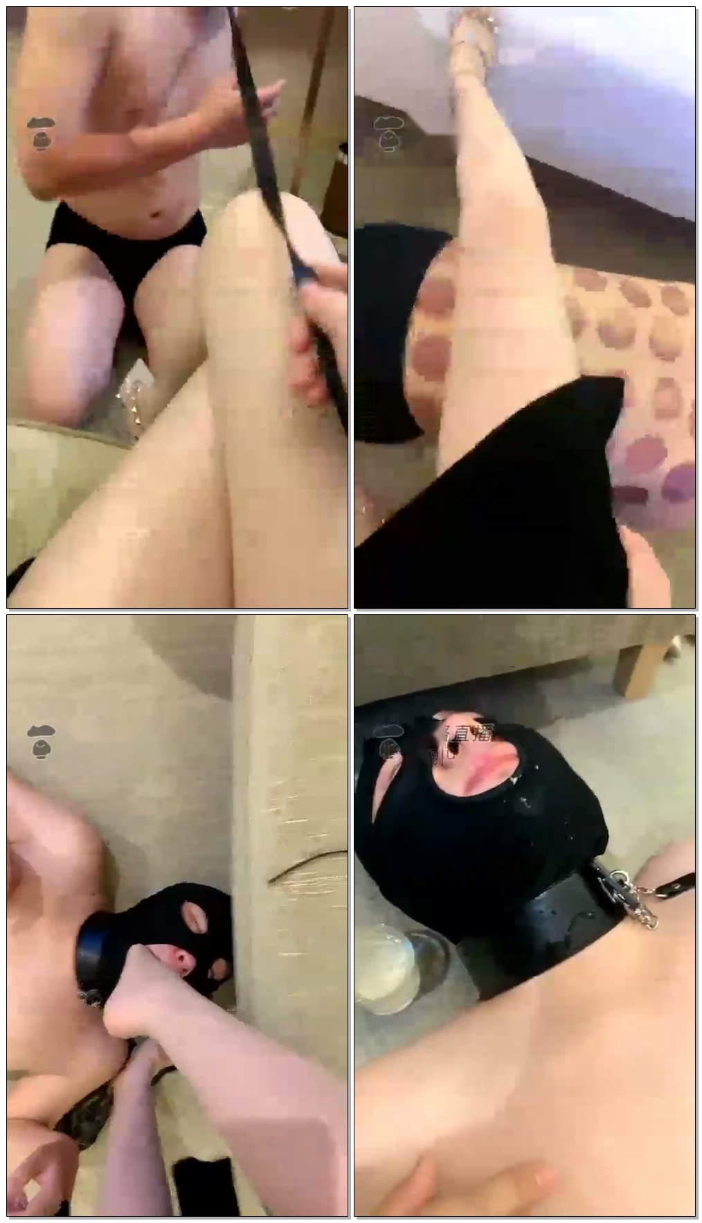 【安主】调教惩罚吃丝袜贱畜生【57分钟】