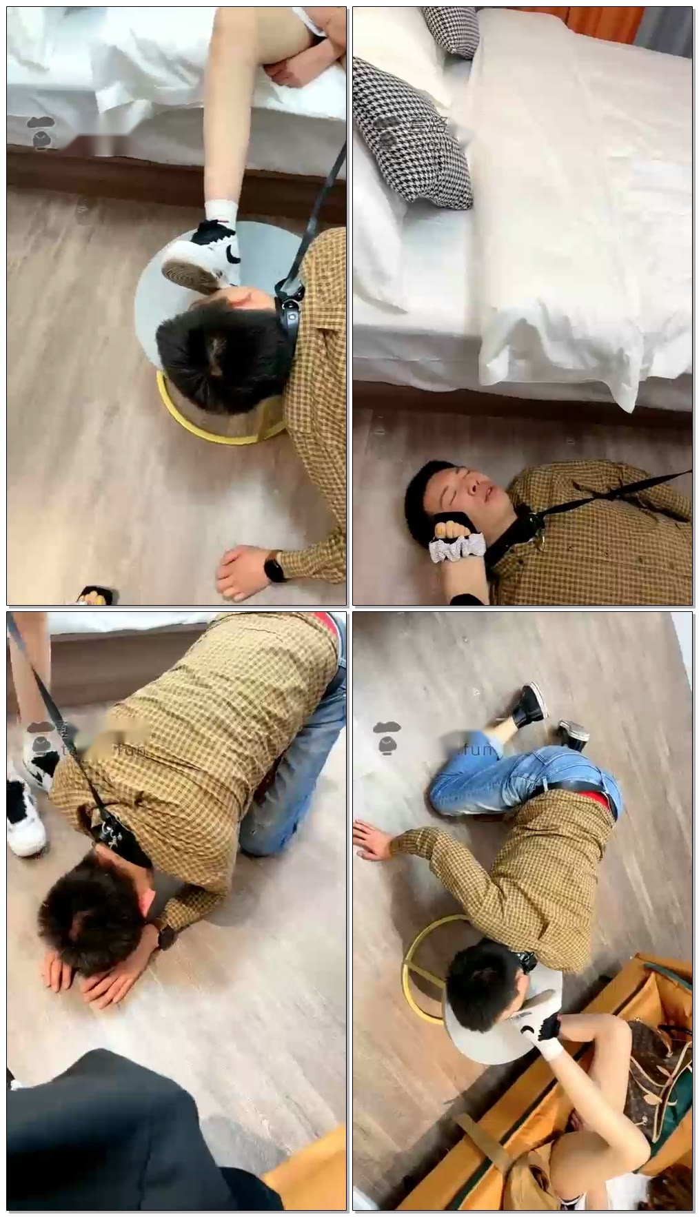 【酒神大人】双s之学妹踩踏初体验【88分钟】