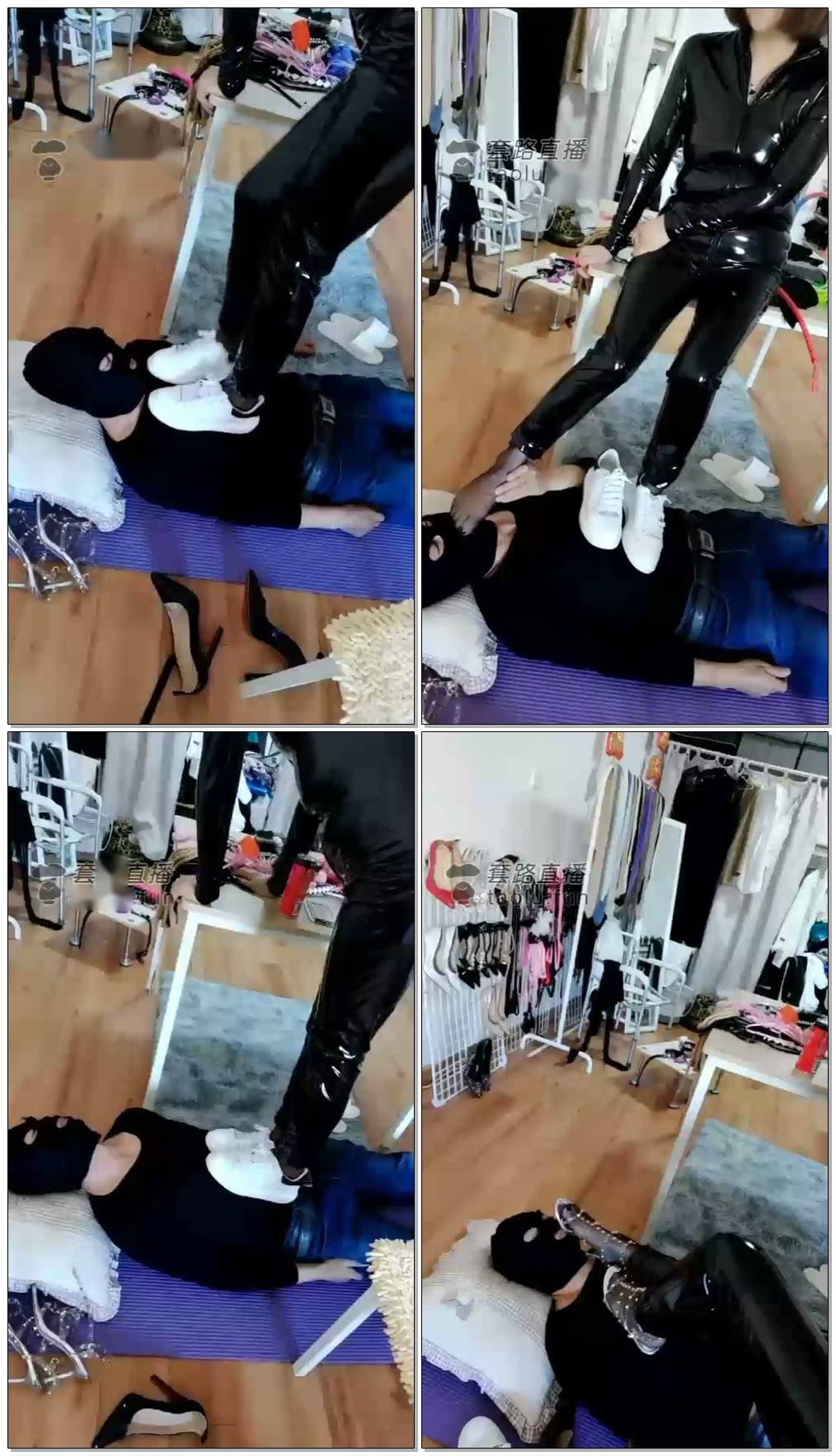 【辽宁极品乐姐s】总裁女王踩踏专场【32分钟】