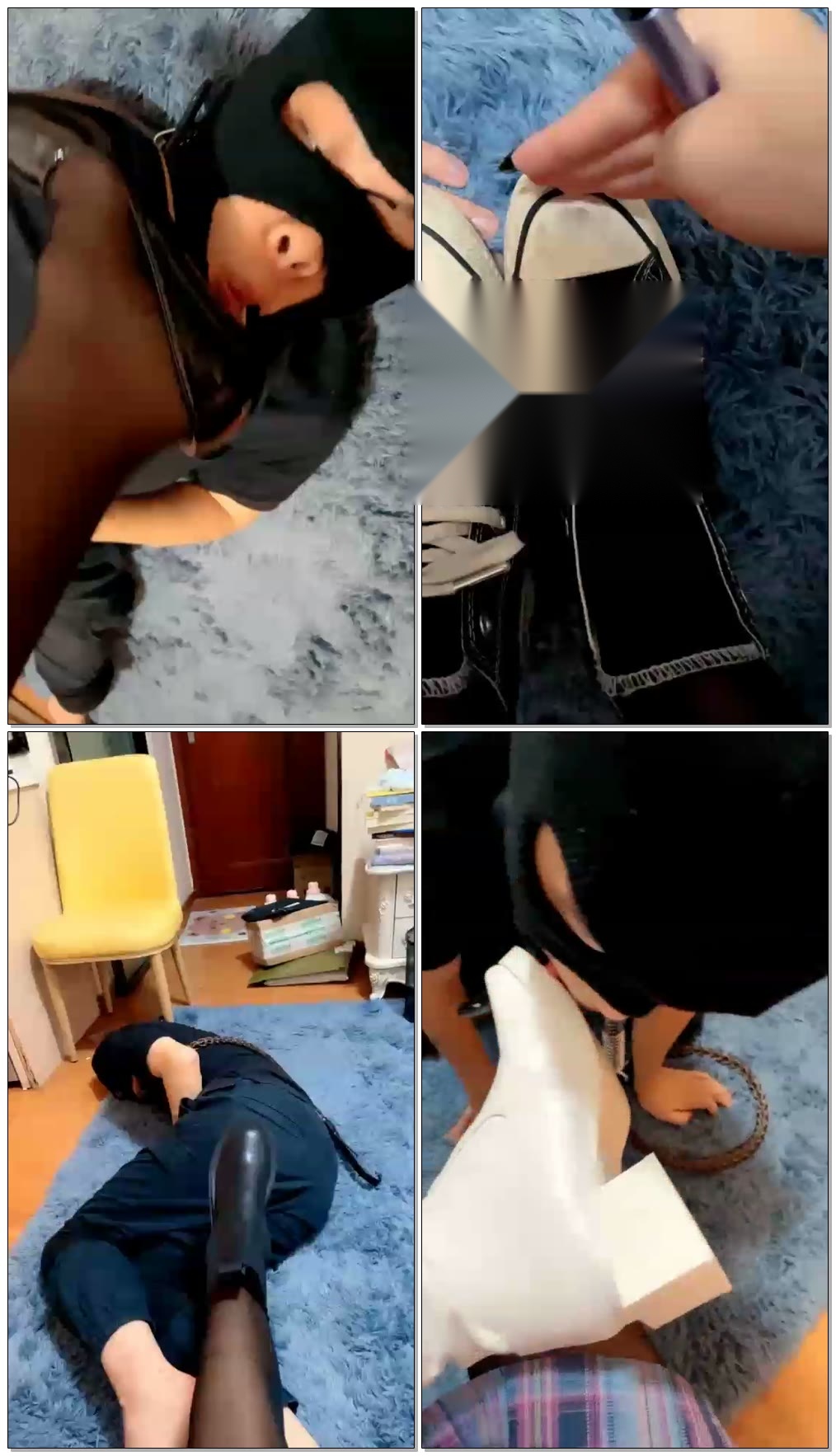 【东莞依主】今天的任务是把鞋子舔干净废物【65分钟】