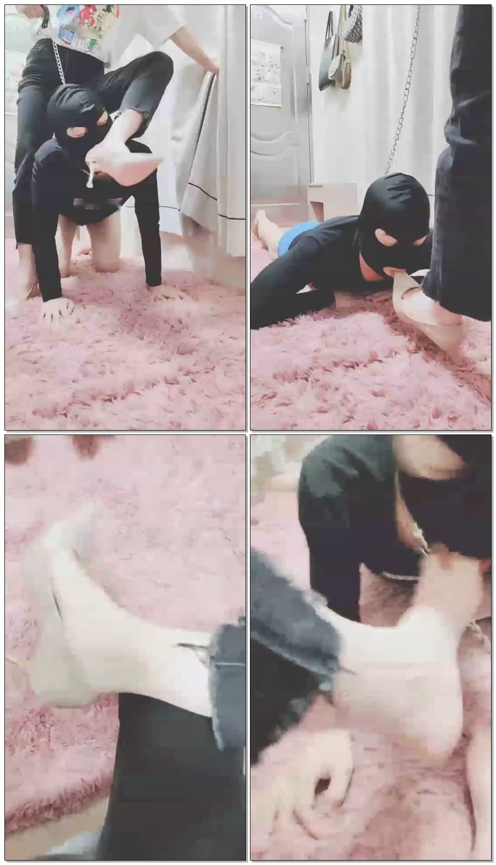 【灵竹】全场红绿灯,舔高跟,高跟踩头【26分钟】