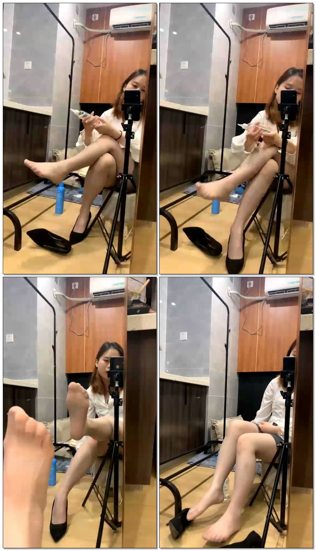 【西安妮妮s】第一视角红绿灯专场榨4次【54分钟】