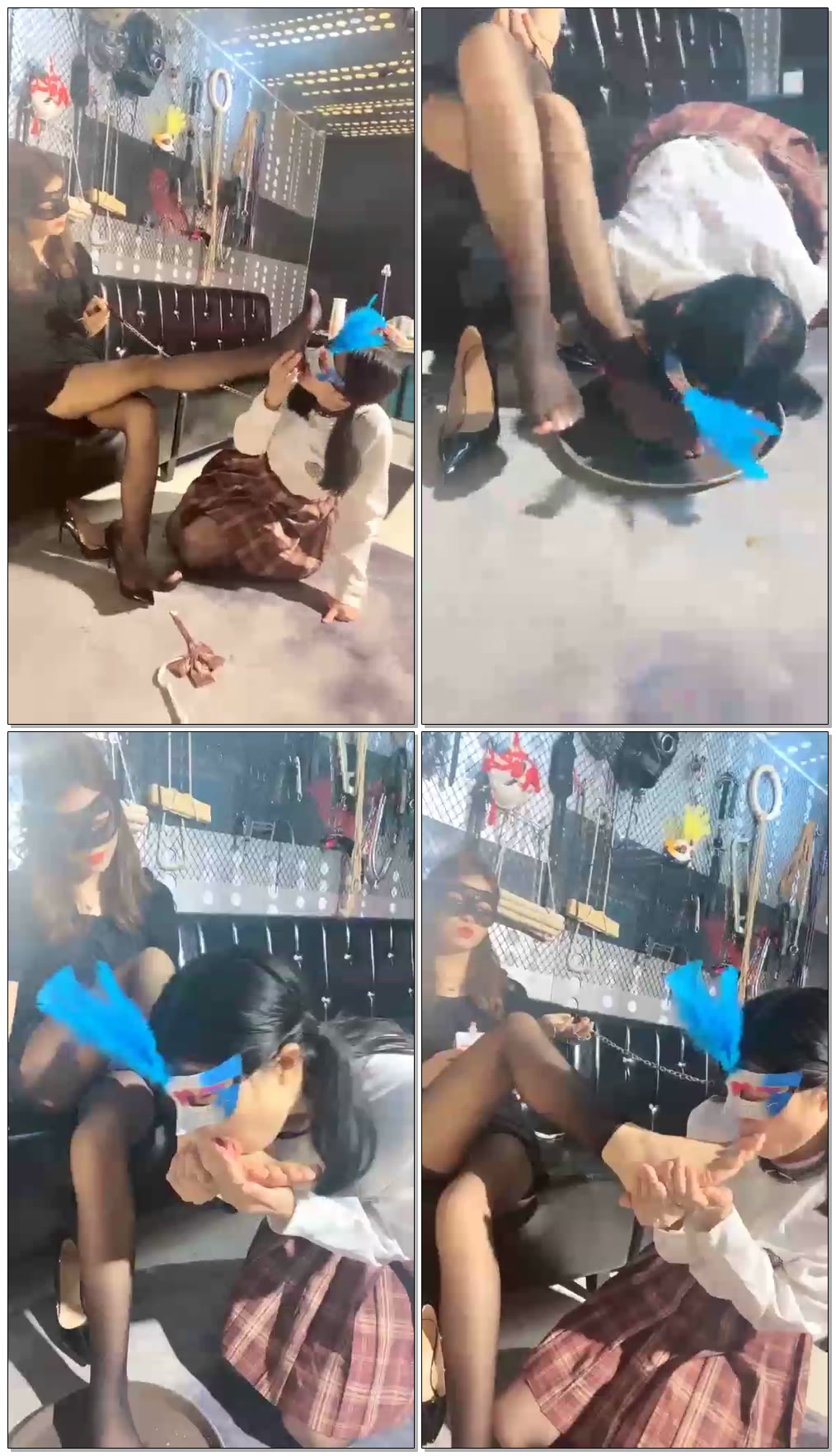 【虞姬S】JK贱母狗在脚下【22分钟】