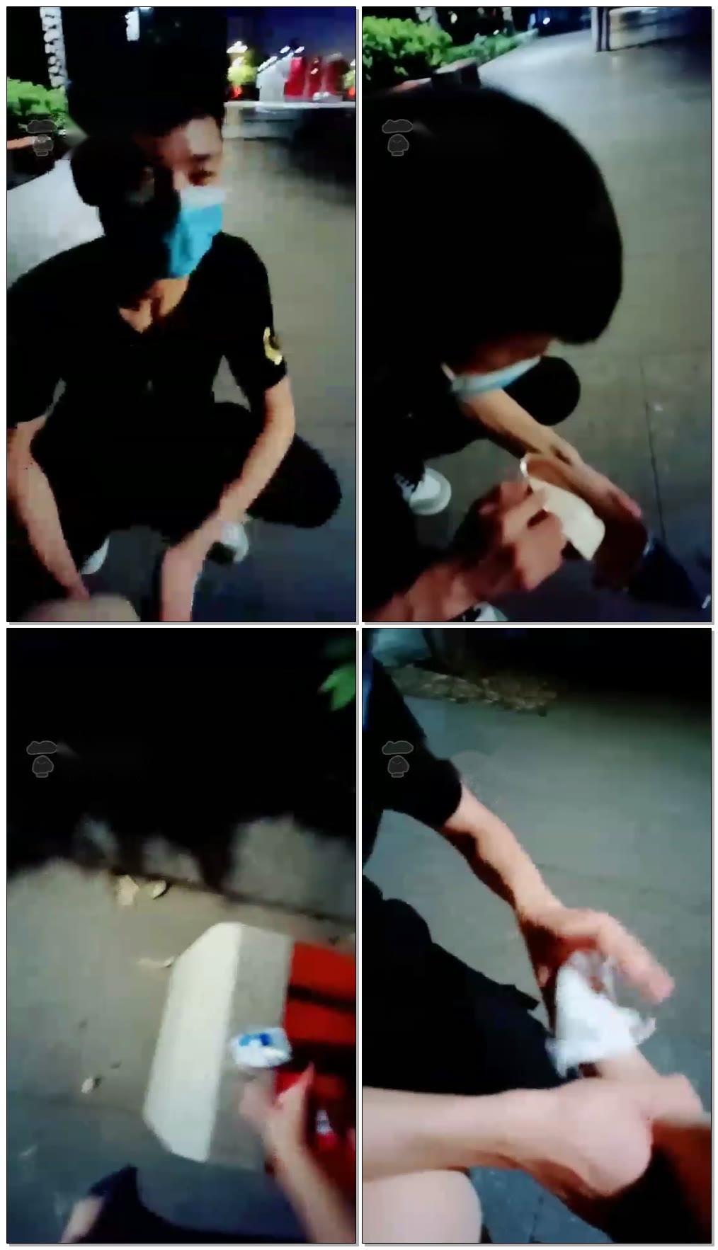 【女皇余香】野外脚喂食,吃口水,丝足挑逗【80分钟】