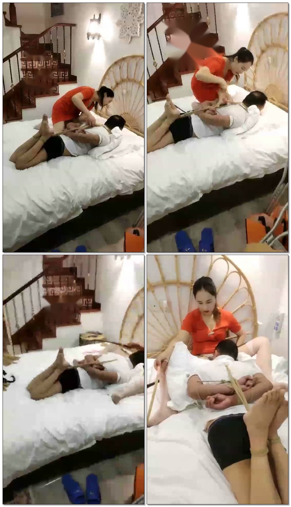 【女绳小花】捆绑绳艺(二)【14分钟】