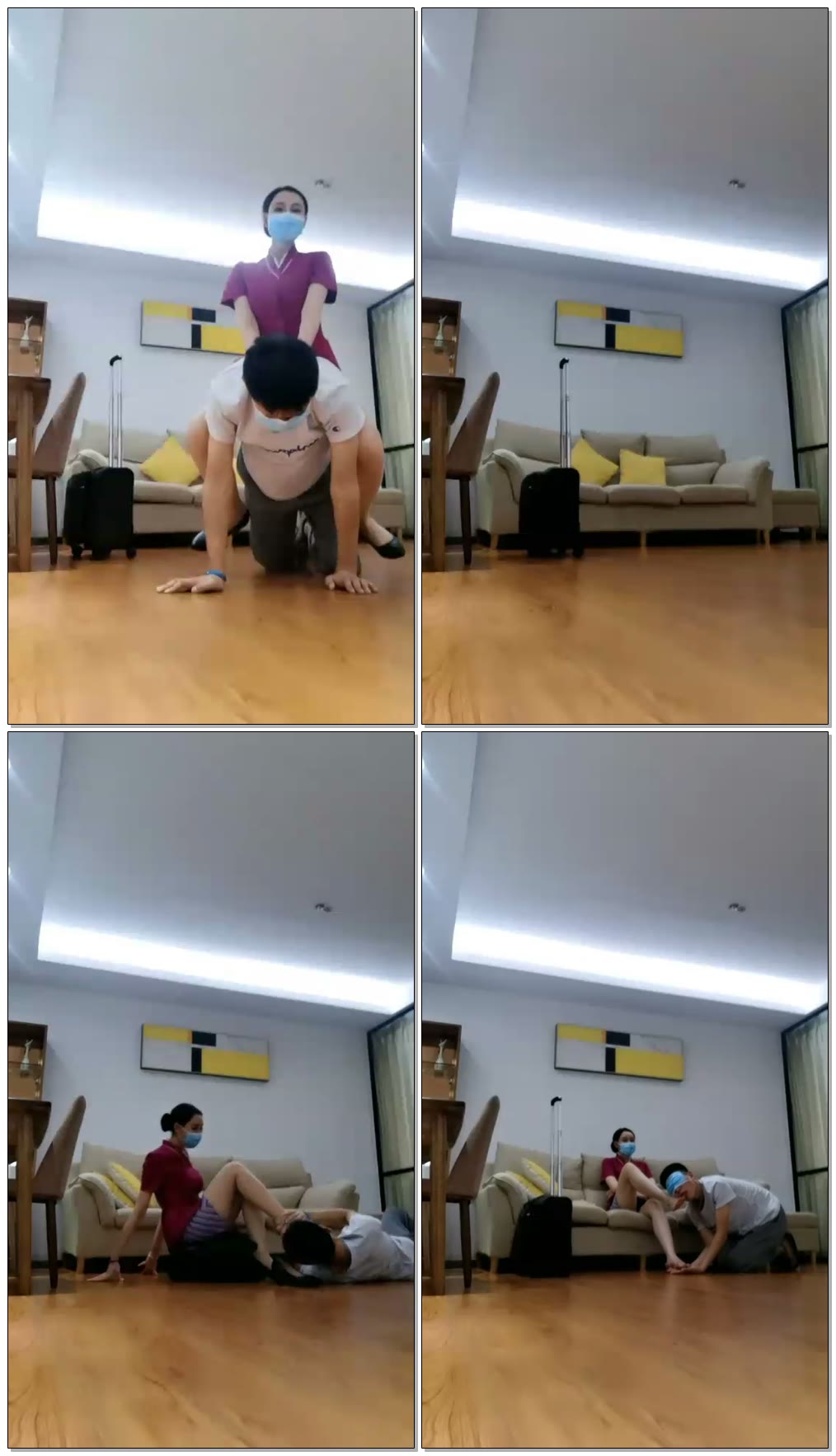 【微希】剧情,空姐虐尾随男【62分钟】