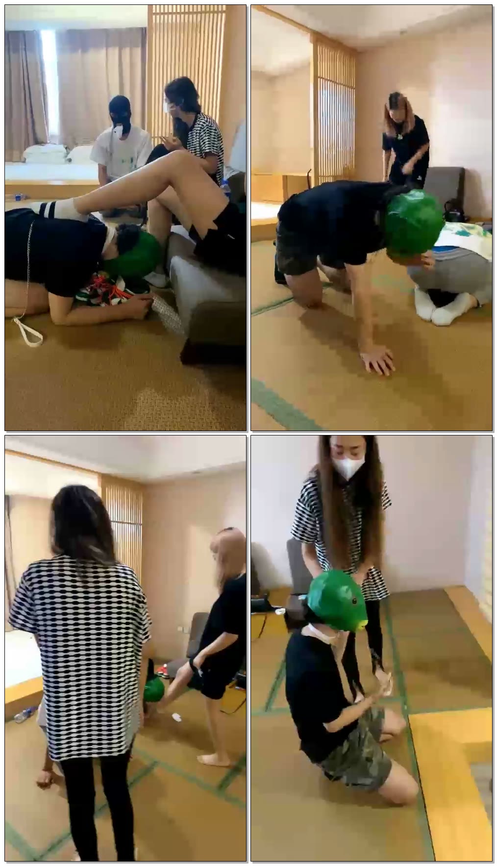 【昕昕S&沐清忧S】俩M被主子刁难还得被逼喝圣水【31分钟】