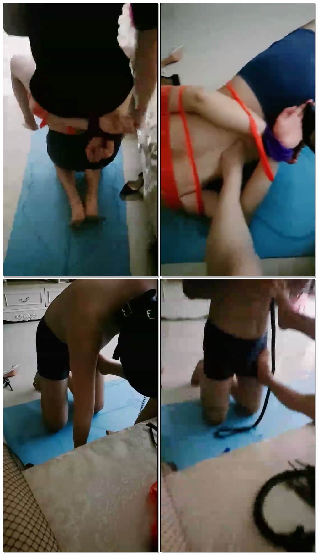 【混血女王】双女王怒调颜狗【61分钟】