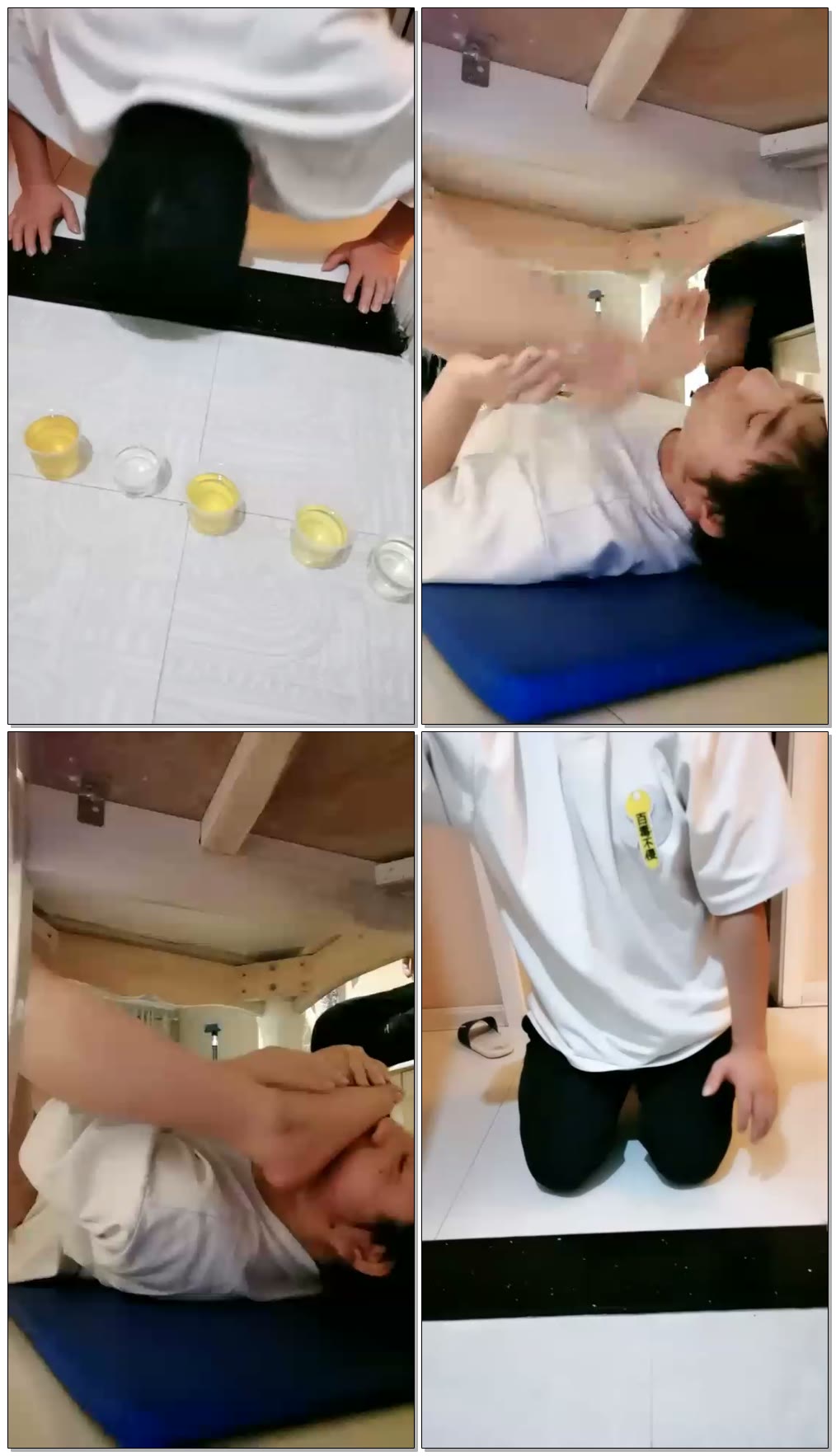 【Michelle傲雪s】饭桌底下贱狗舔脚,深喉脚耳光,圣水【40分钟】