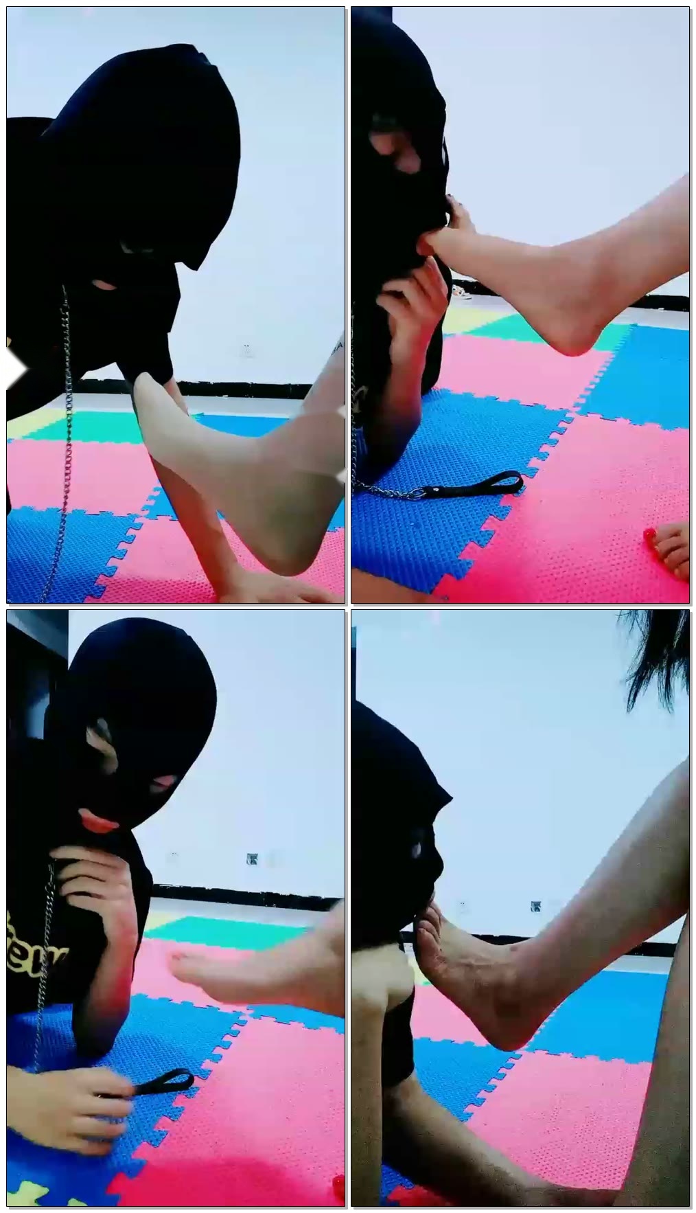 【方圆s】调教个脚奴(二)【24分钟】