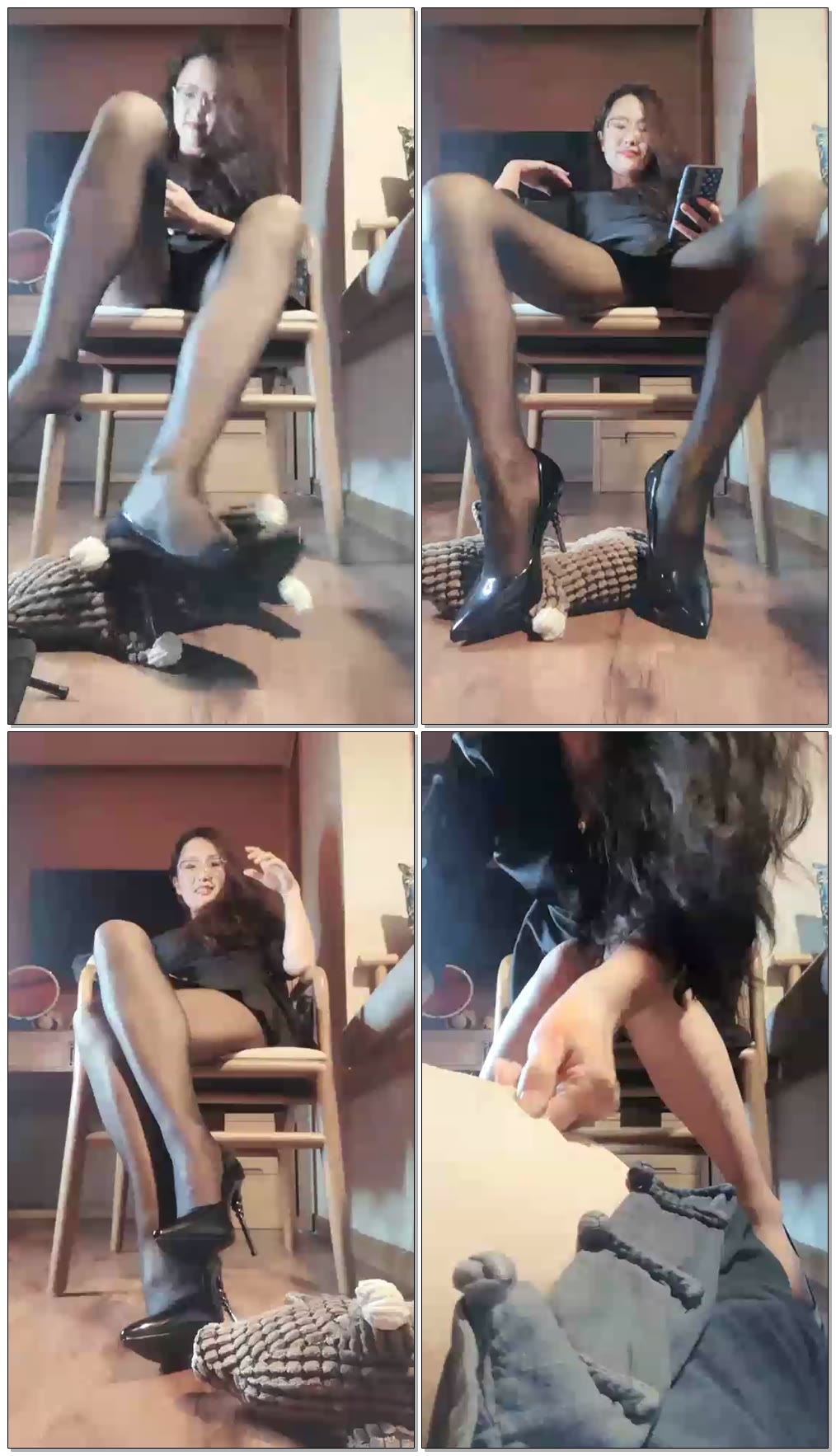 【女王菲主】高跟踩踏红绿灯+真人虐乳【95分钟】