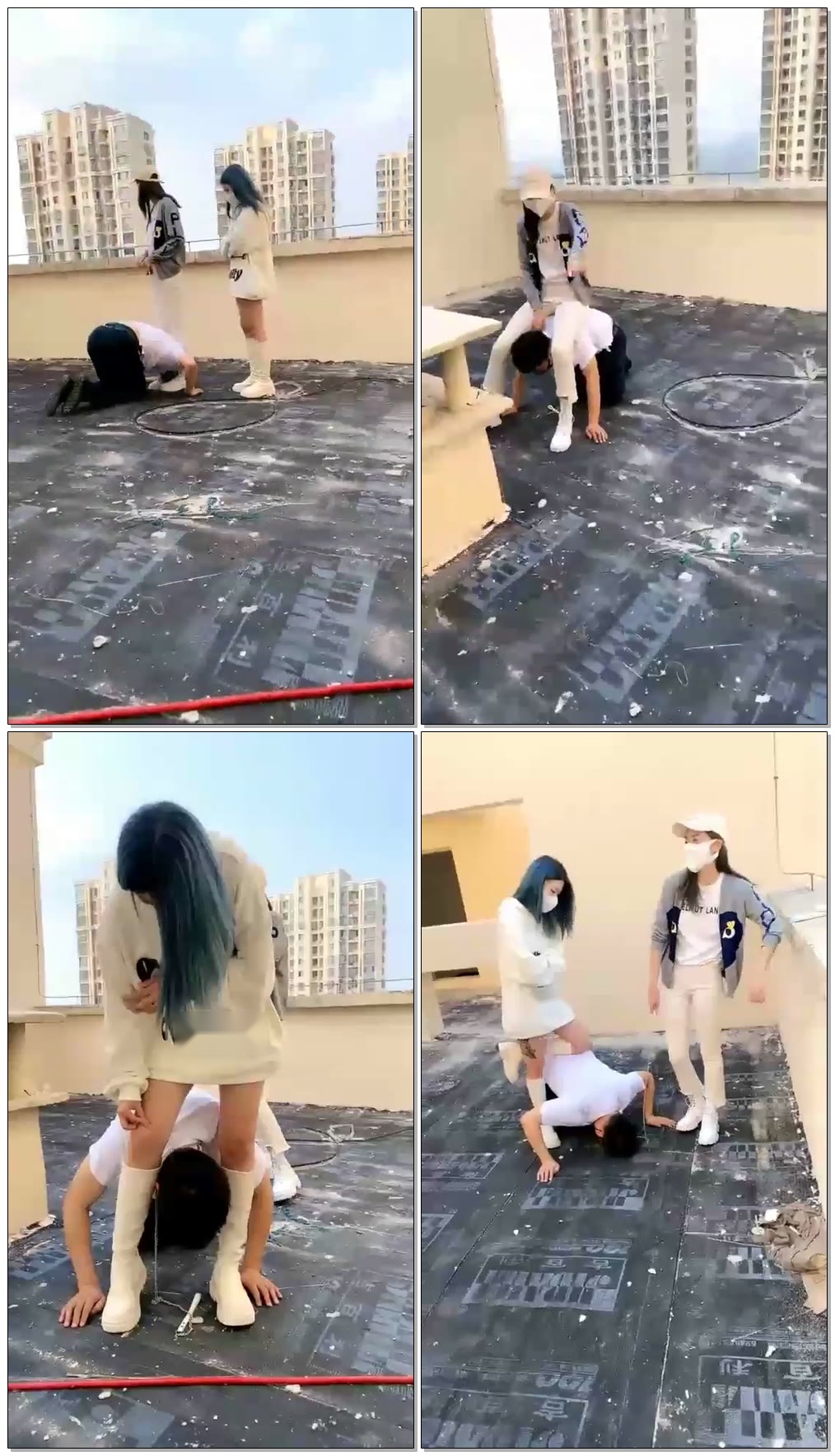 【沐清忧S】户外羞辱狗奴【13分钟】