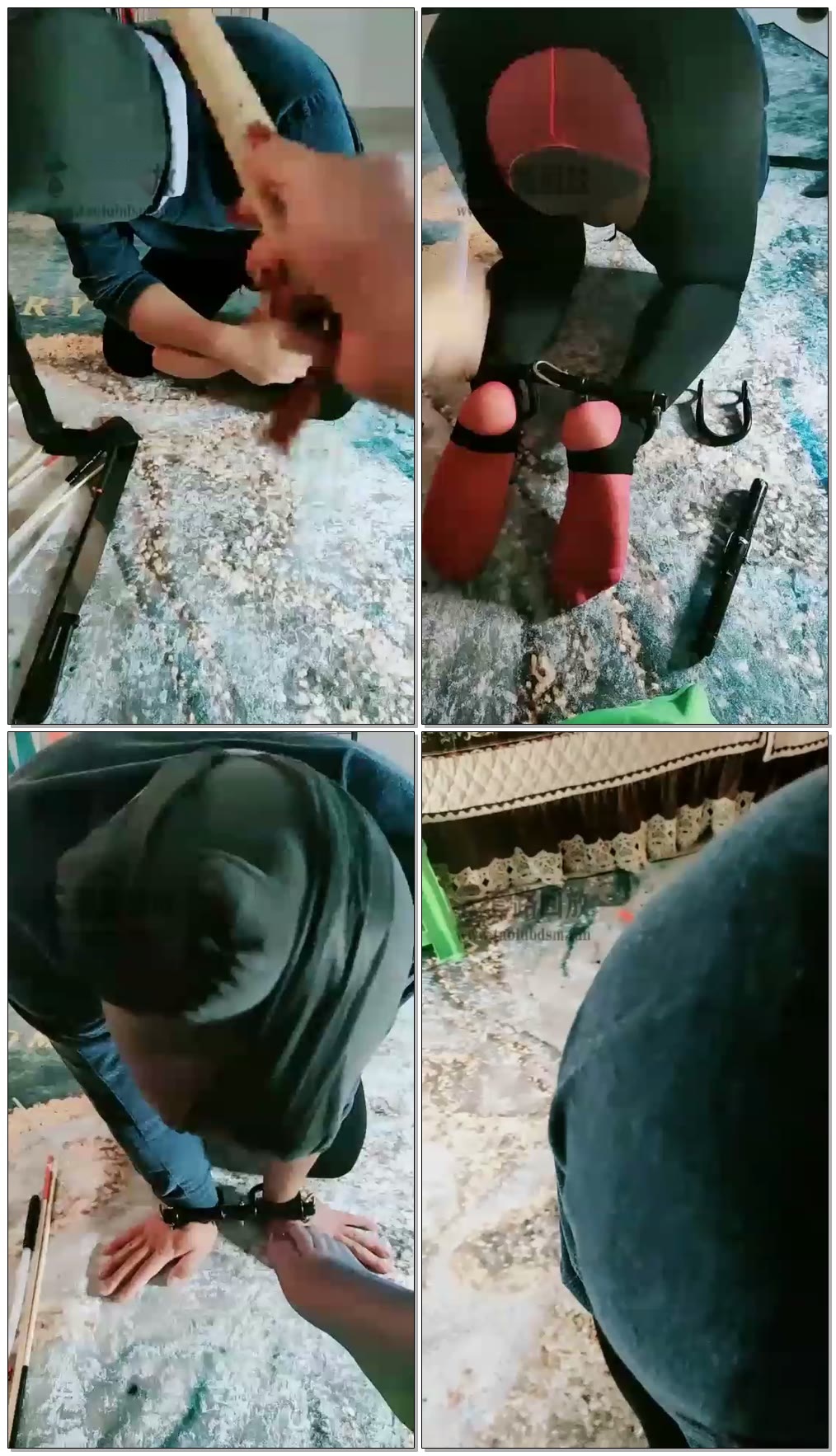 【一一S 】家奴伺候,SP鞭打踩踏【65分钟】