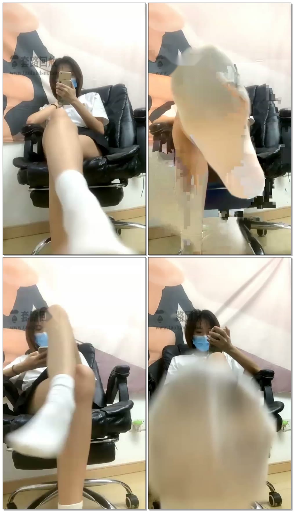 【丞丞s】第一视角红绿灯白袜裸足羞辱【65分钟】