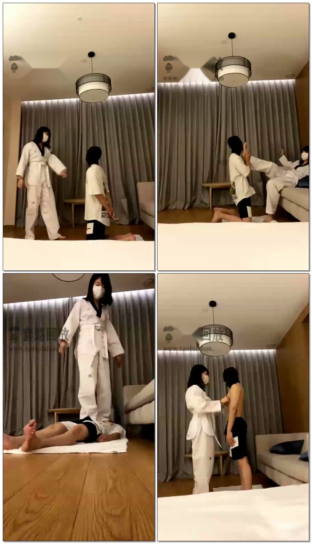 【上海糖糖老师】跆拳道麻麻来袭【11分钟】