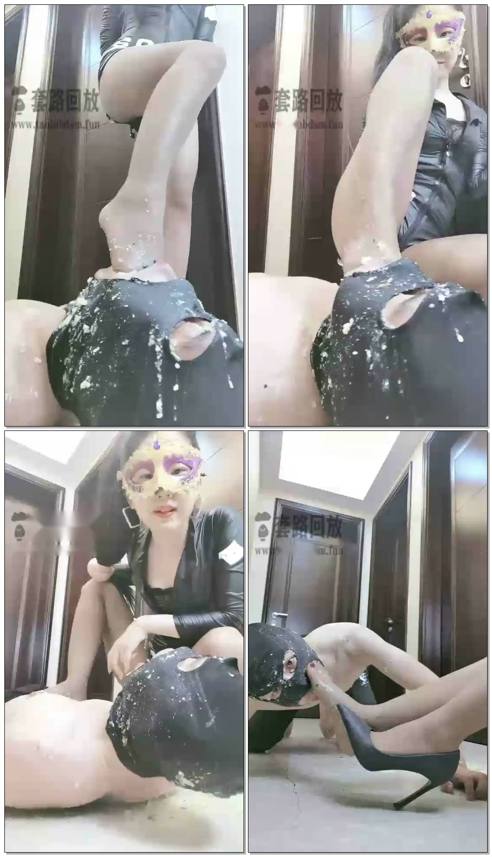 【广州番禺银河S】呕吐调教银河又一力作无扣喉!【26分钟】