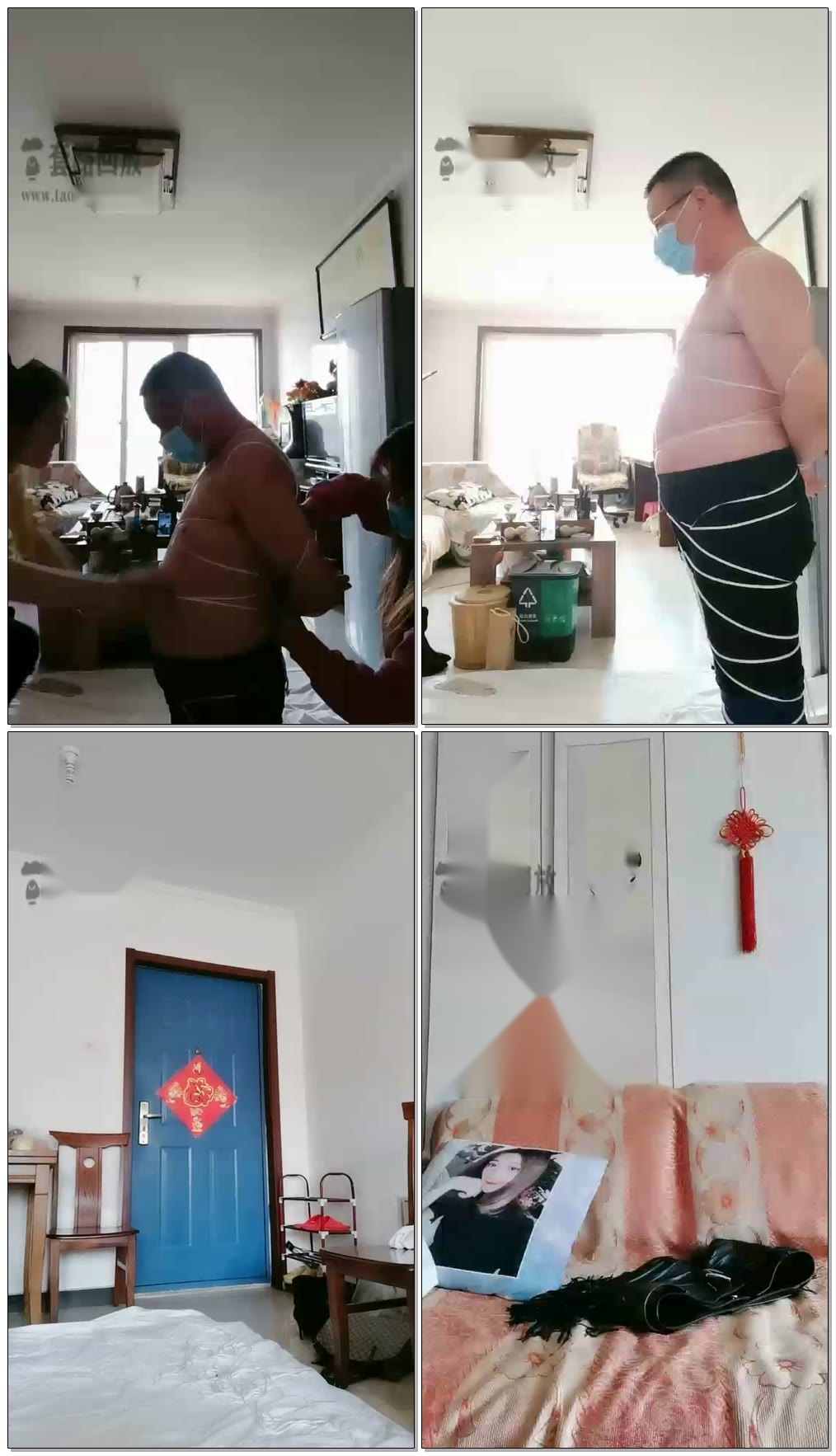 【嘉馨女王】奴伺候我和姐妹喝茶【61分钟】