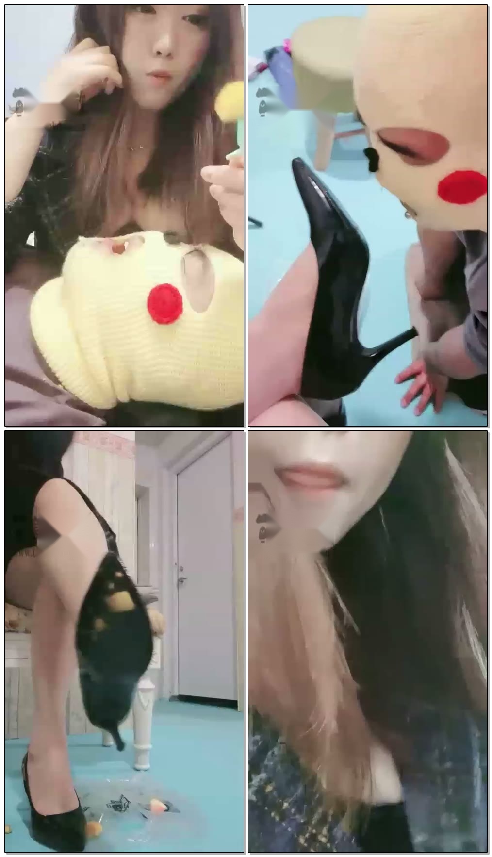 【美柠s】玩狗,狗嘴狂吃厨余清理拉丝浓痰【42分钟】