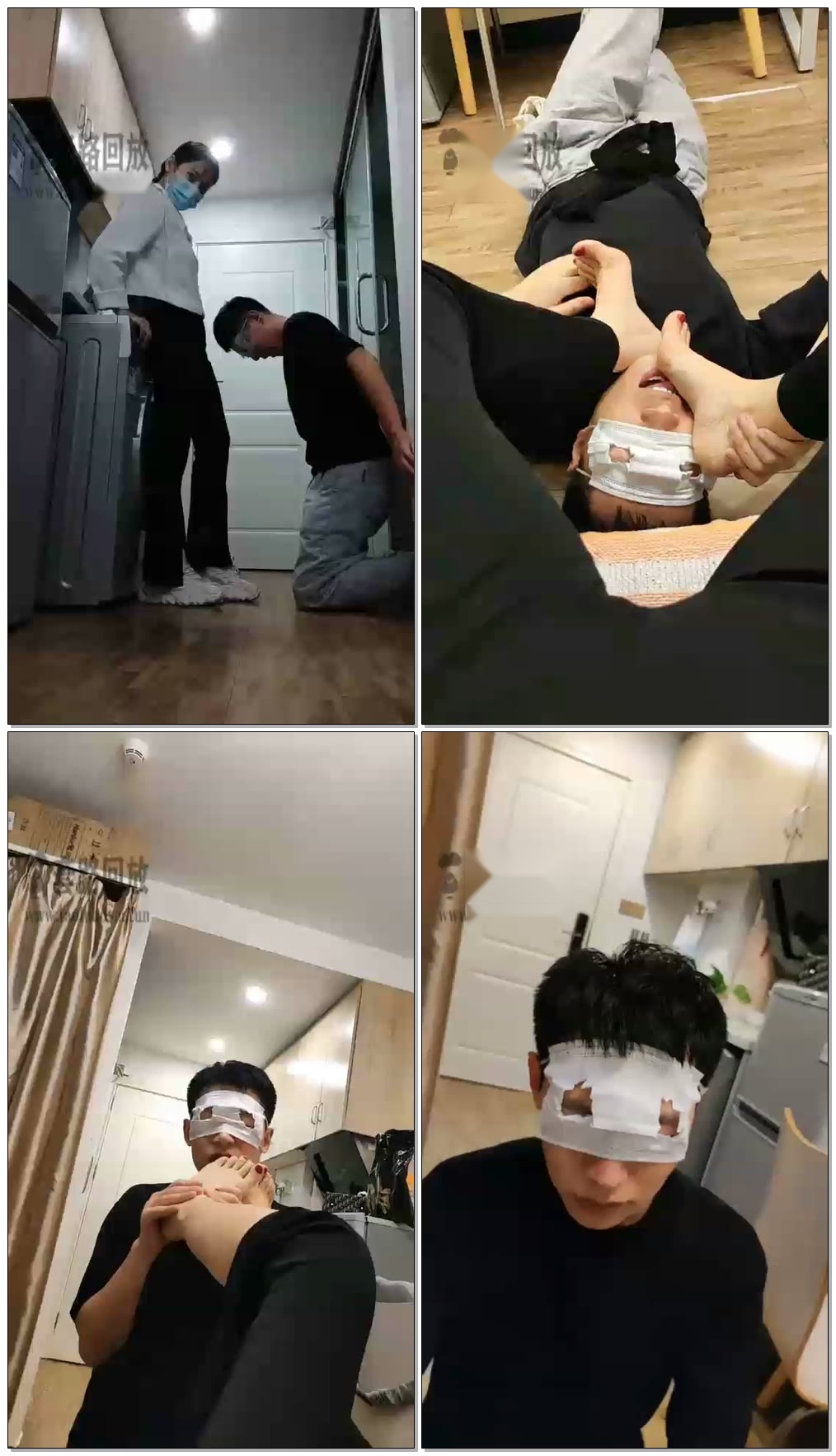 【御严s】(梵高)强迫舔鞋底,踩档T档原味棉袜【61分钟】