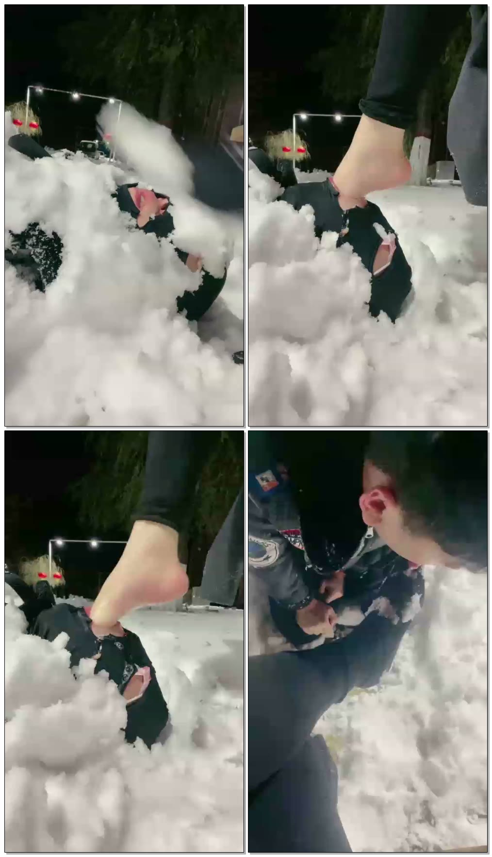 【逗逗s】大雪埋上贱狗插狗嘴(深喉专场)【34分钟】