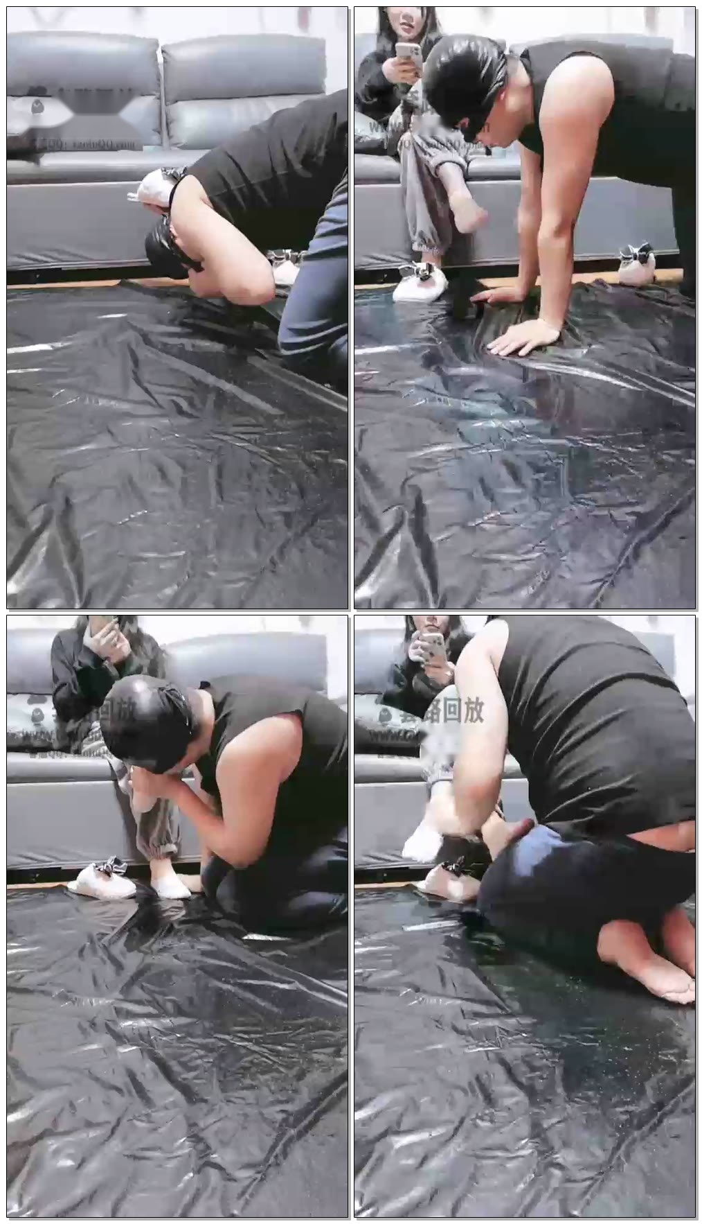 【花腿S蕾拉】乖儿子定期给妈妈按摩足疗来了【7分钟】