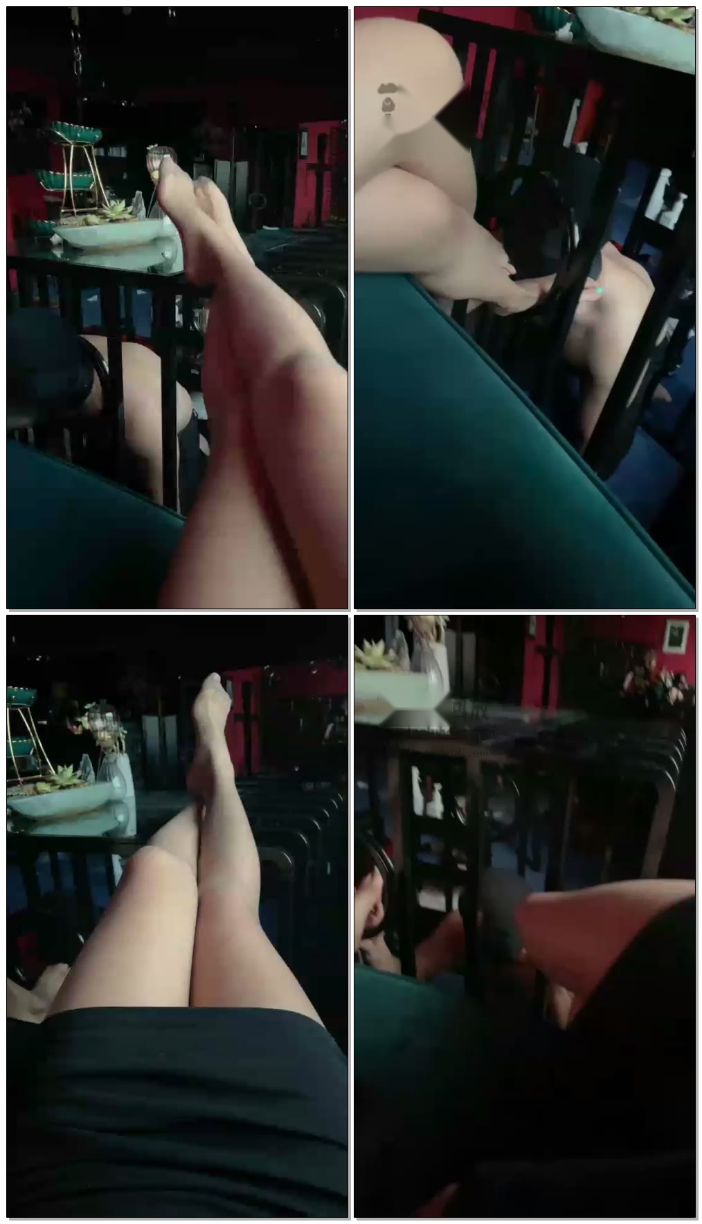 【思雨s】狗笼调狗舔脚【23分钟】