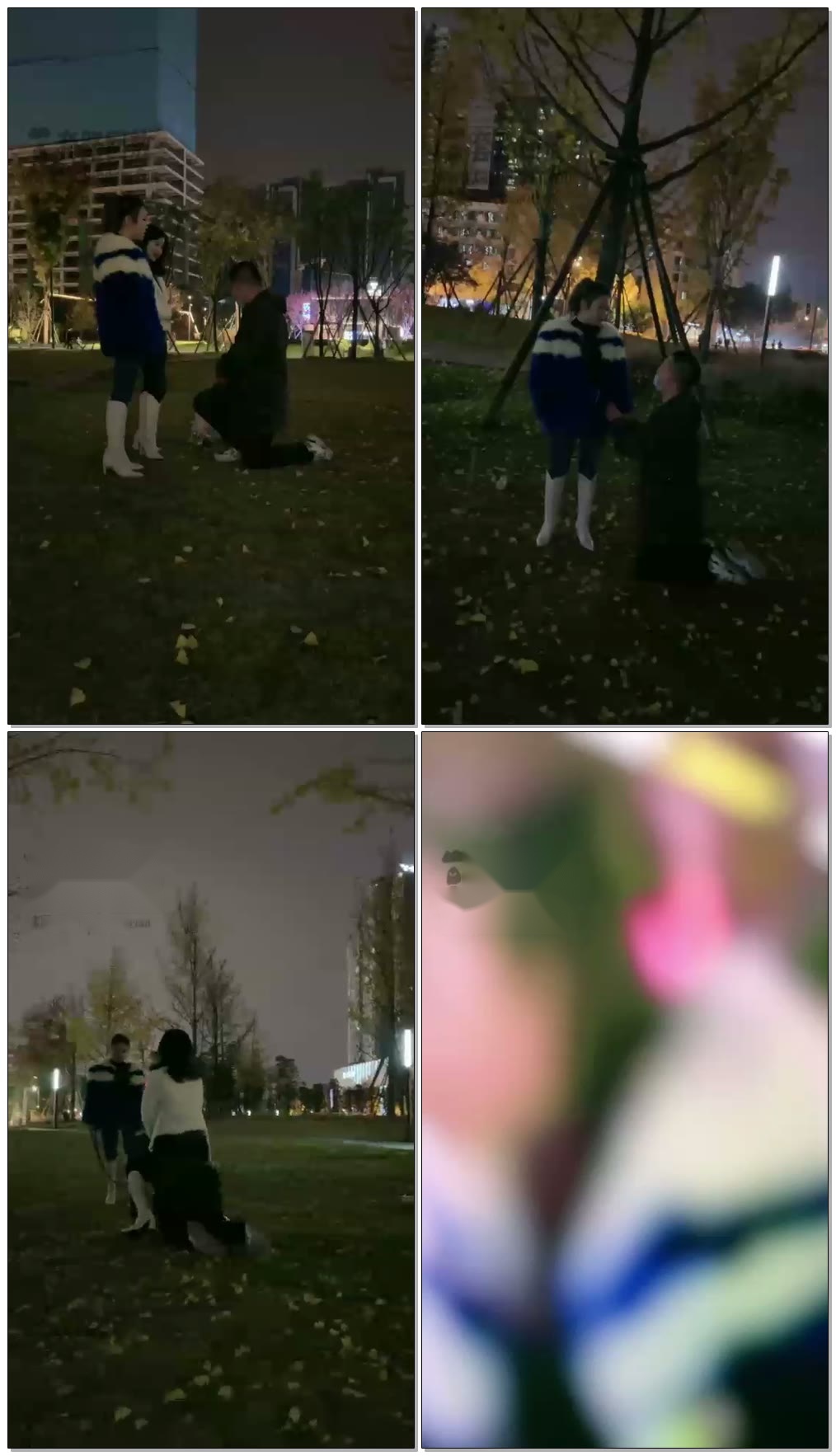 【晨晨cc】三个女王一个狗,户外【31分钟】