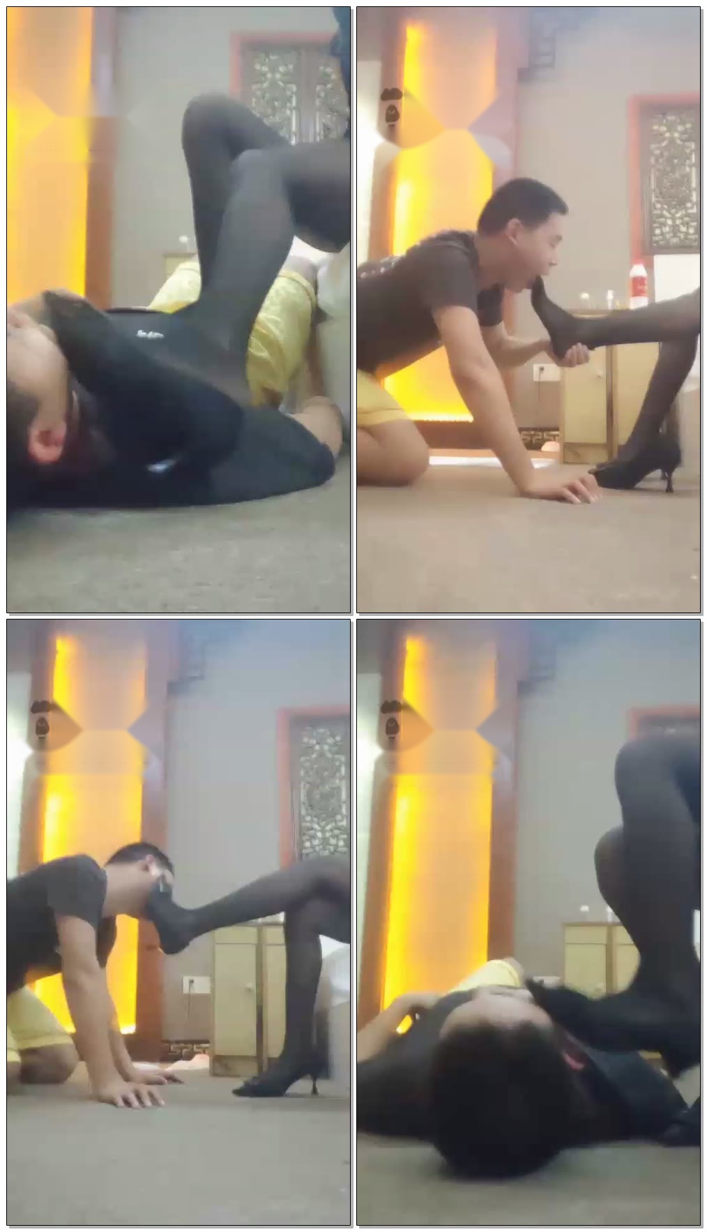 【Nothing】按摩店技师玩弄疯狂踩踏洁理鞋底【13分钟】