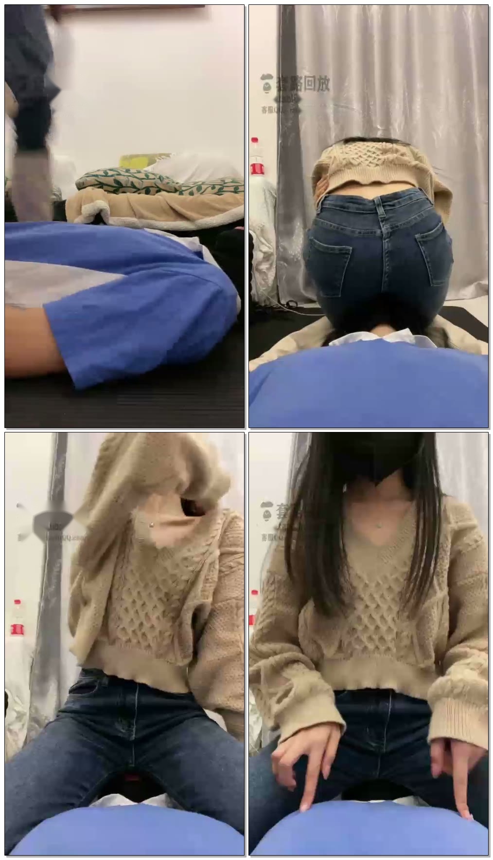 【香菜s】紧身裤坐脸骑马钻胯【32分钟】