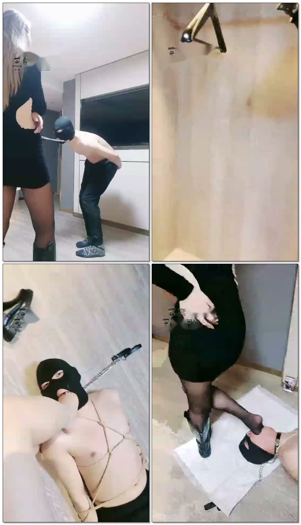 【宝儿s】双S重度踢裆深喉rush丝足耳光【49分钟】