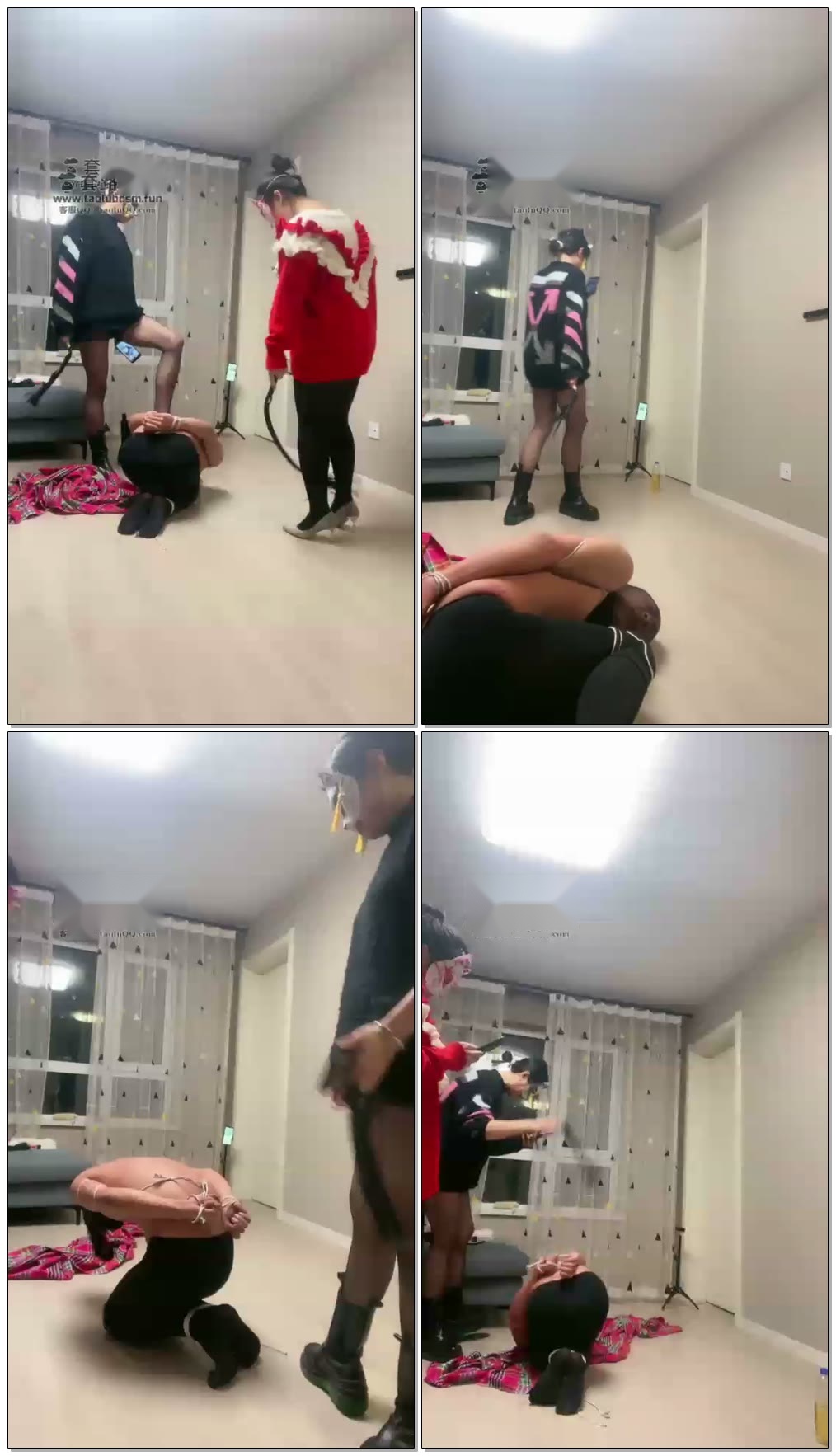 【千梦S&千韵s】双主调教沈第一贱【41分钟】