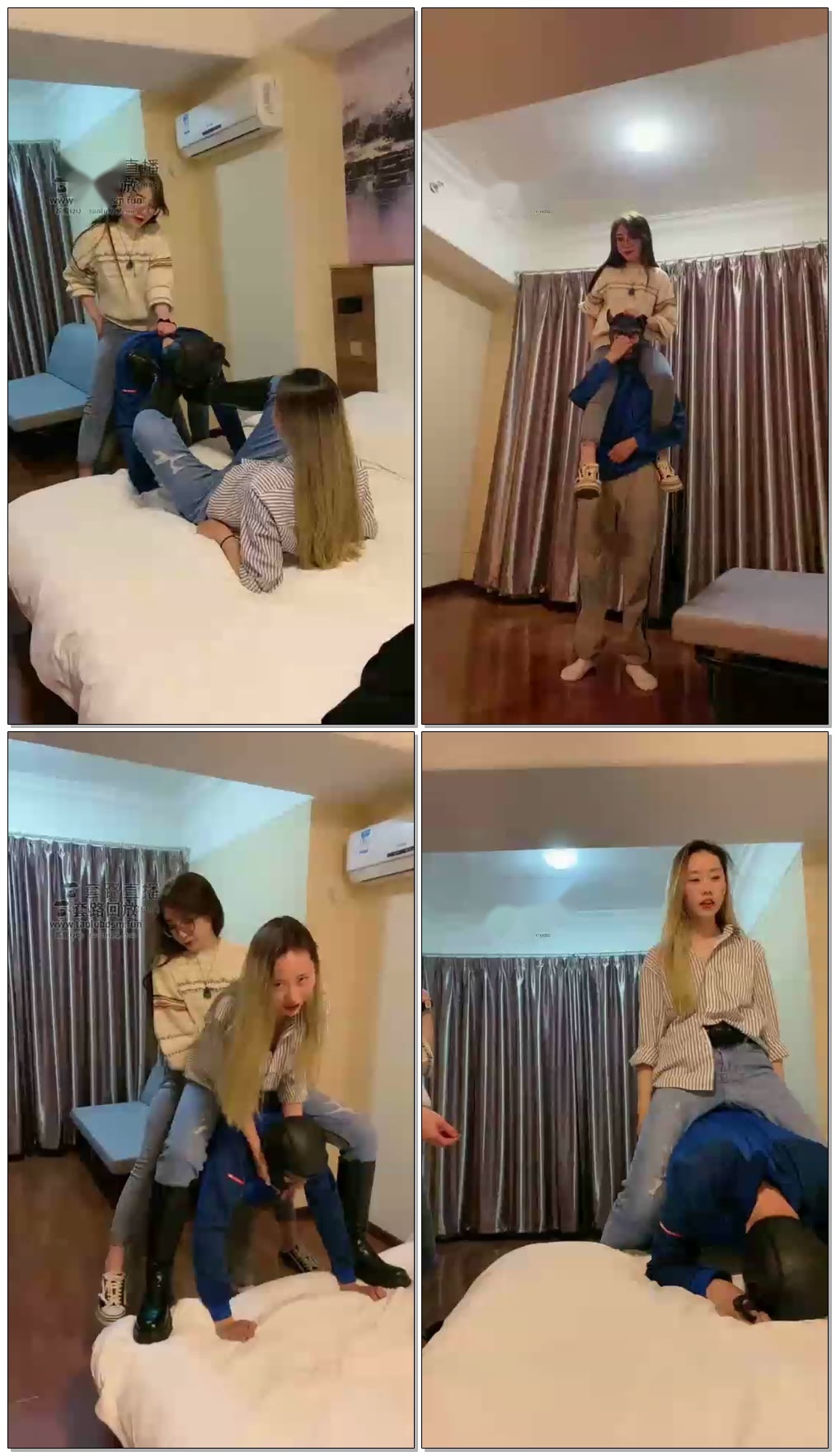 【二宝s】双S怒骑马奴体力透支喝大量尿【68分钟】