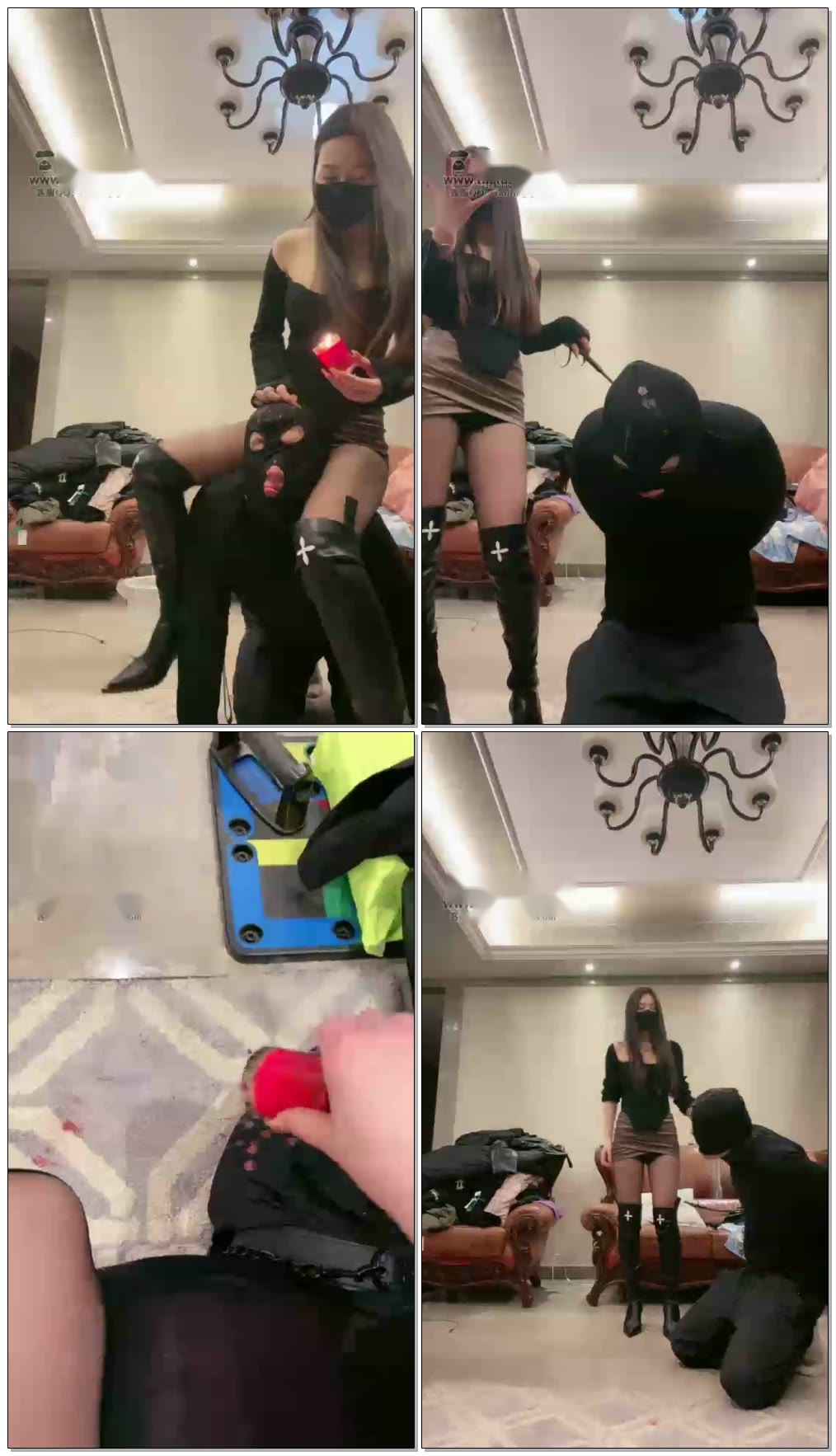 【仙女殿下】圈养的狗被暴打【32分钟】