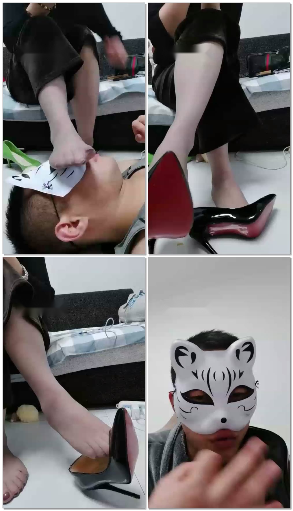 【西安乐姐s】午夜家奴脚踩吃宵夜【62分钟】