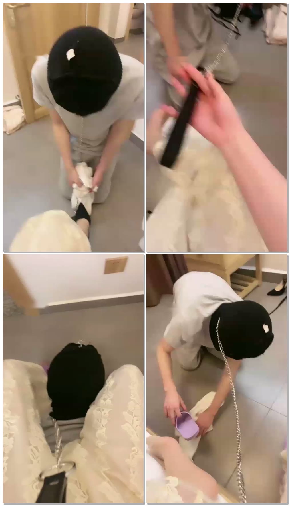 【芊白大大】惩罚家m搞卫生【19分钟】