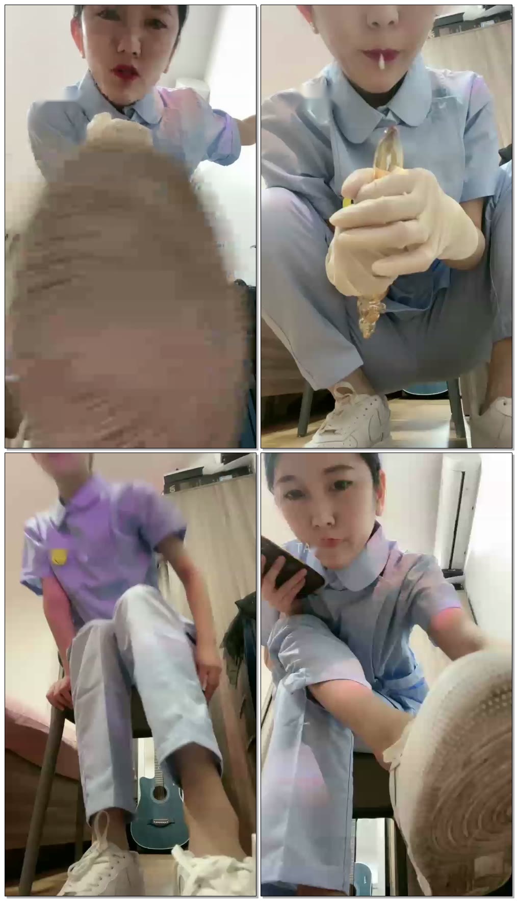 【漫漫s】第一视角红绿灯护士的命令羞辱检查【40分钟】