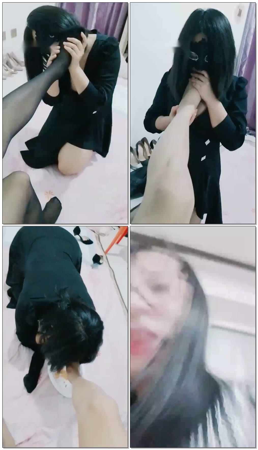 【上官旖施】母狗进食【15分钟】