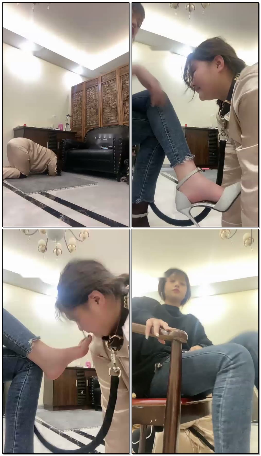 【琳嘉s】一场完整的女慕上课!穿衣保守!【42分钟】