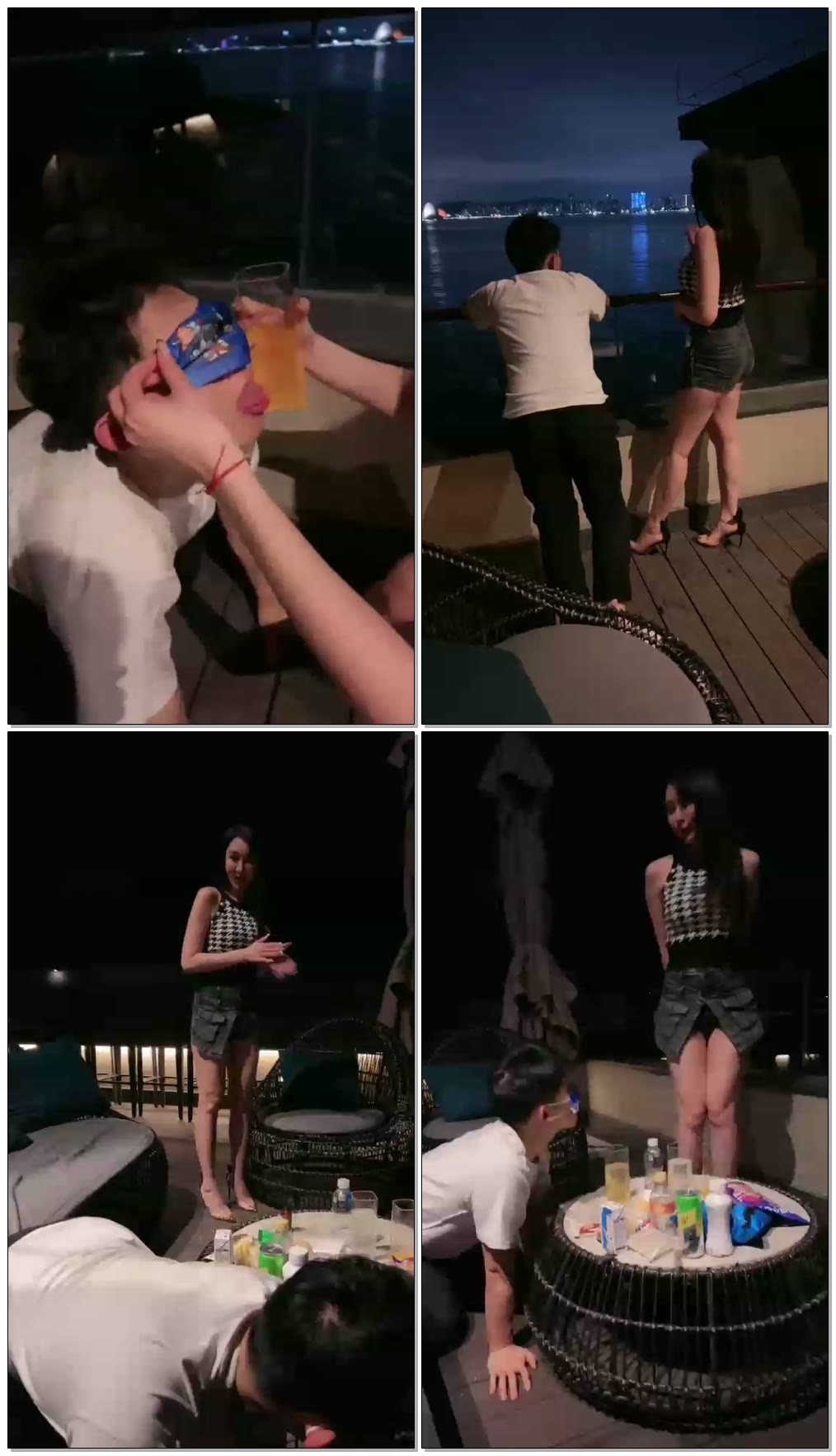 【微希】震惊!绝对刺激,超五星酒店TJ服务员乱入【29分钟】