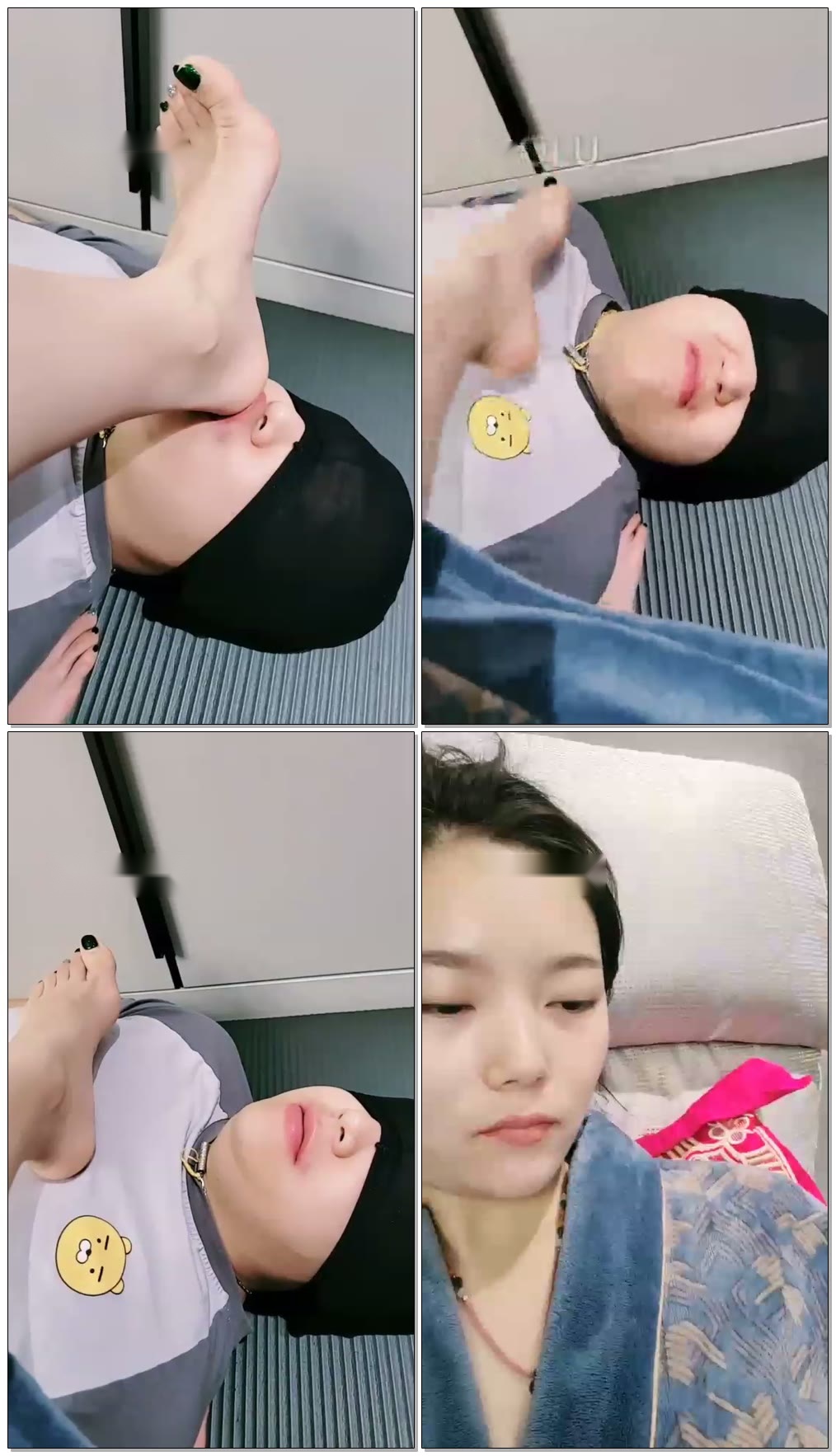 【蜜桃儿S】贱狗调教舔脚【40分钟】