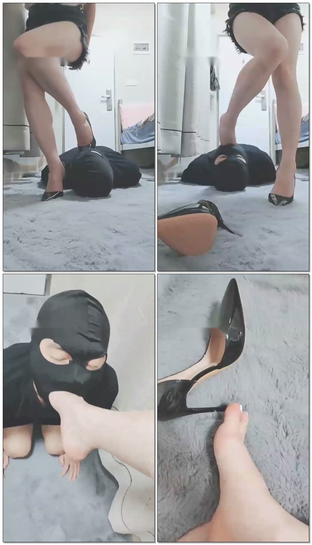 【灵竹s】深喉,踢打【13分钟】