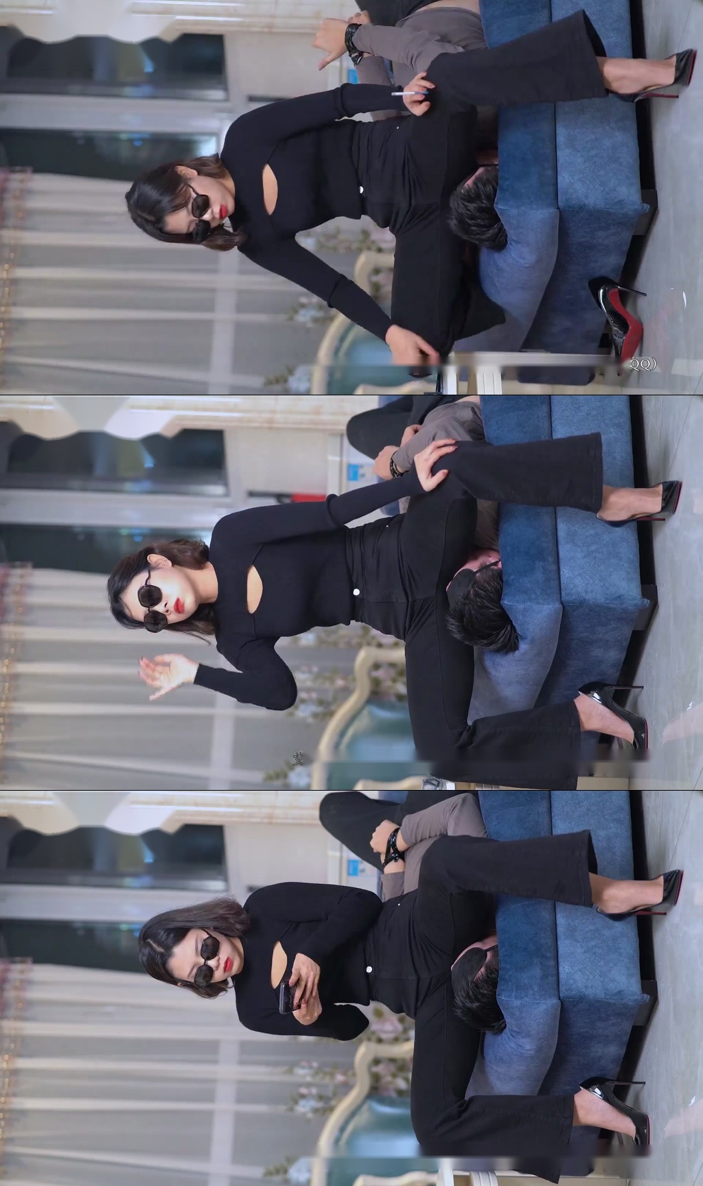 【初见】捆住家奴强制坐脸人形沙发颜面骑乘【35分钟】