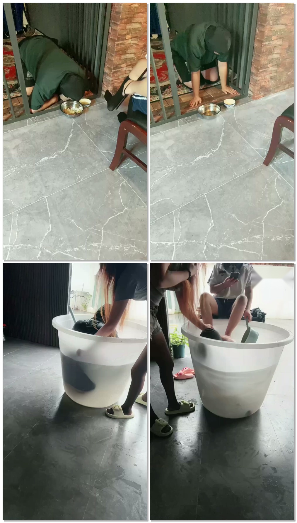 【圈养基地】喂贱狗吃东西【32分钟】