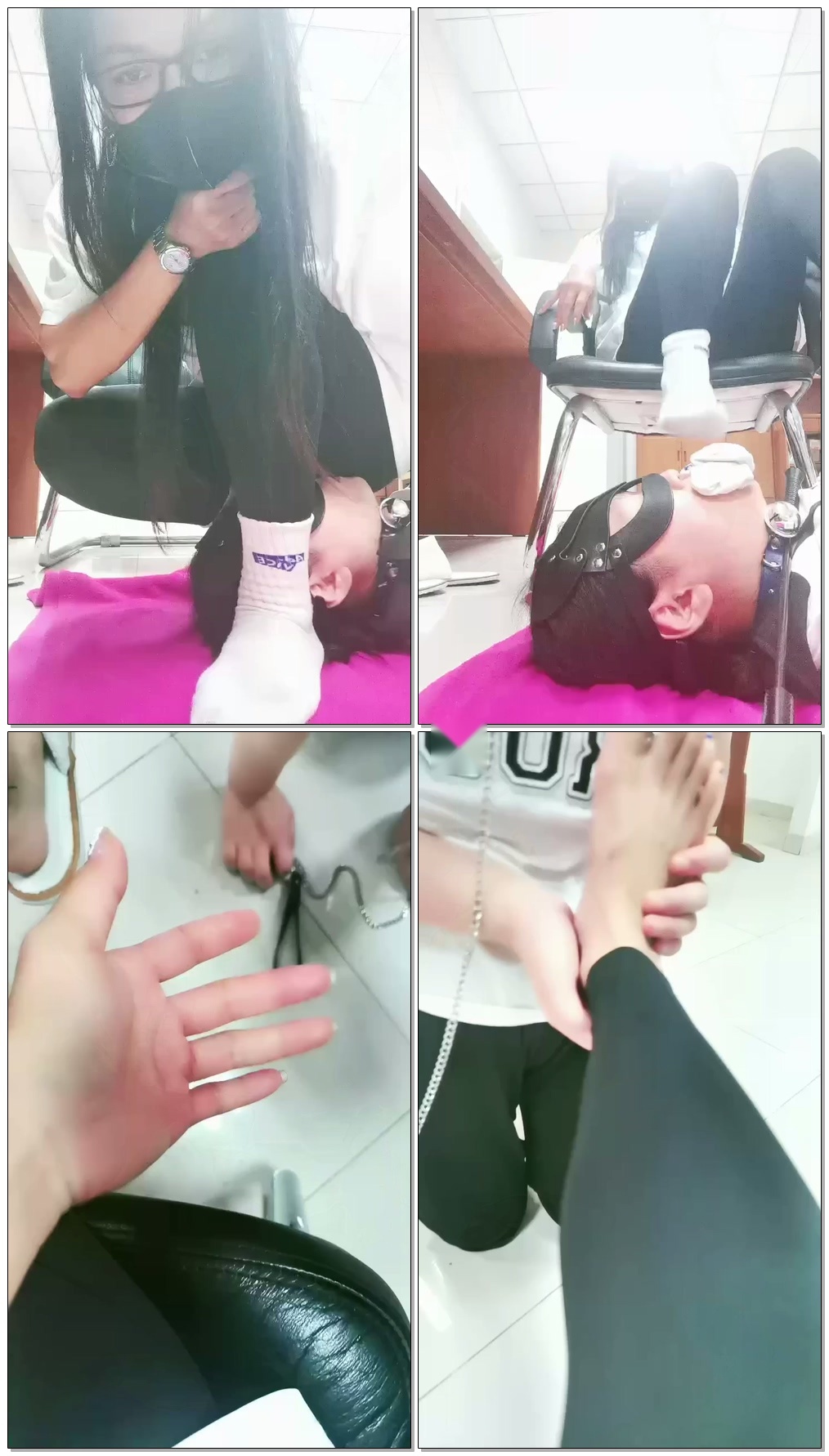 【璃茉老师dom】女学生白面哇除臭插嘴【69分钟】