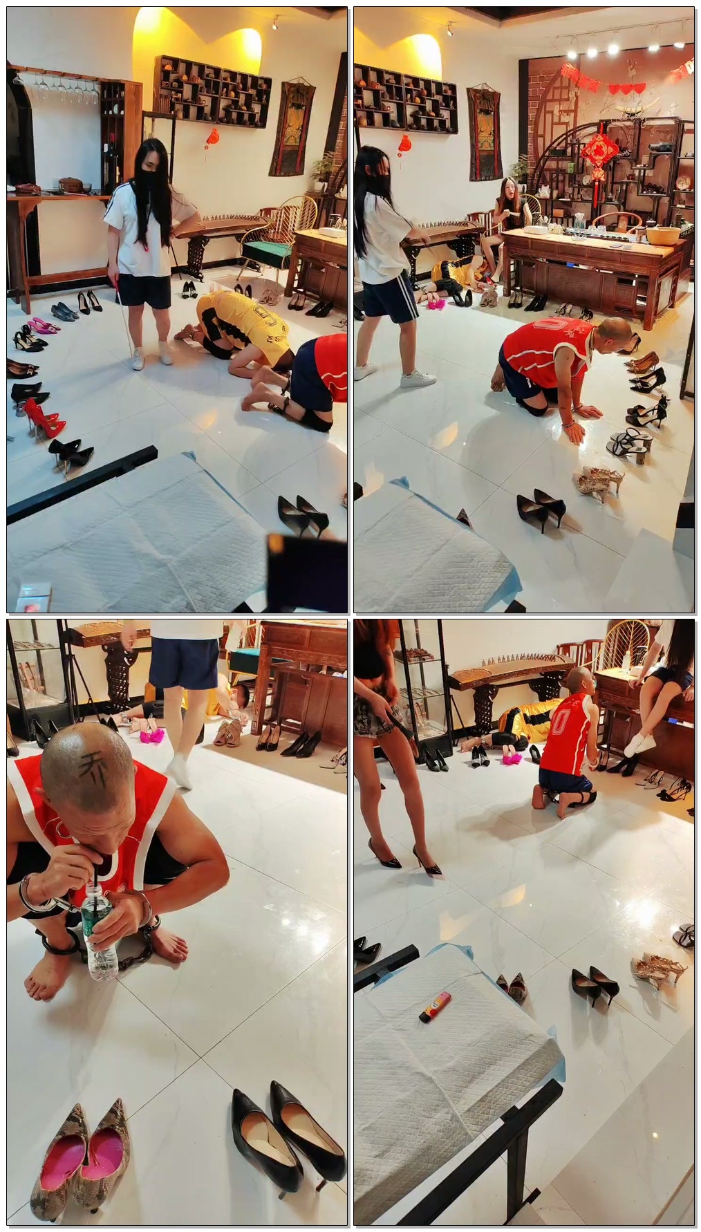 【圈养基地】贱狗!主人教你如何磕头【54分钟】