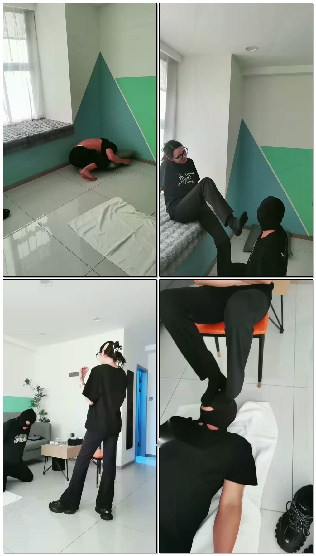 【皮皮SS】倒立踢裆踩踏【36分钟】